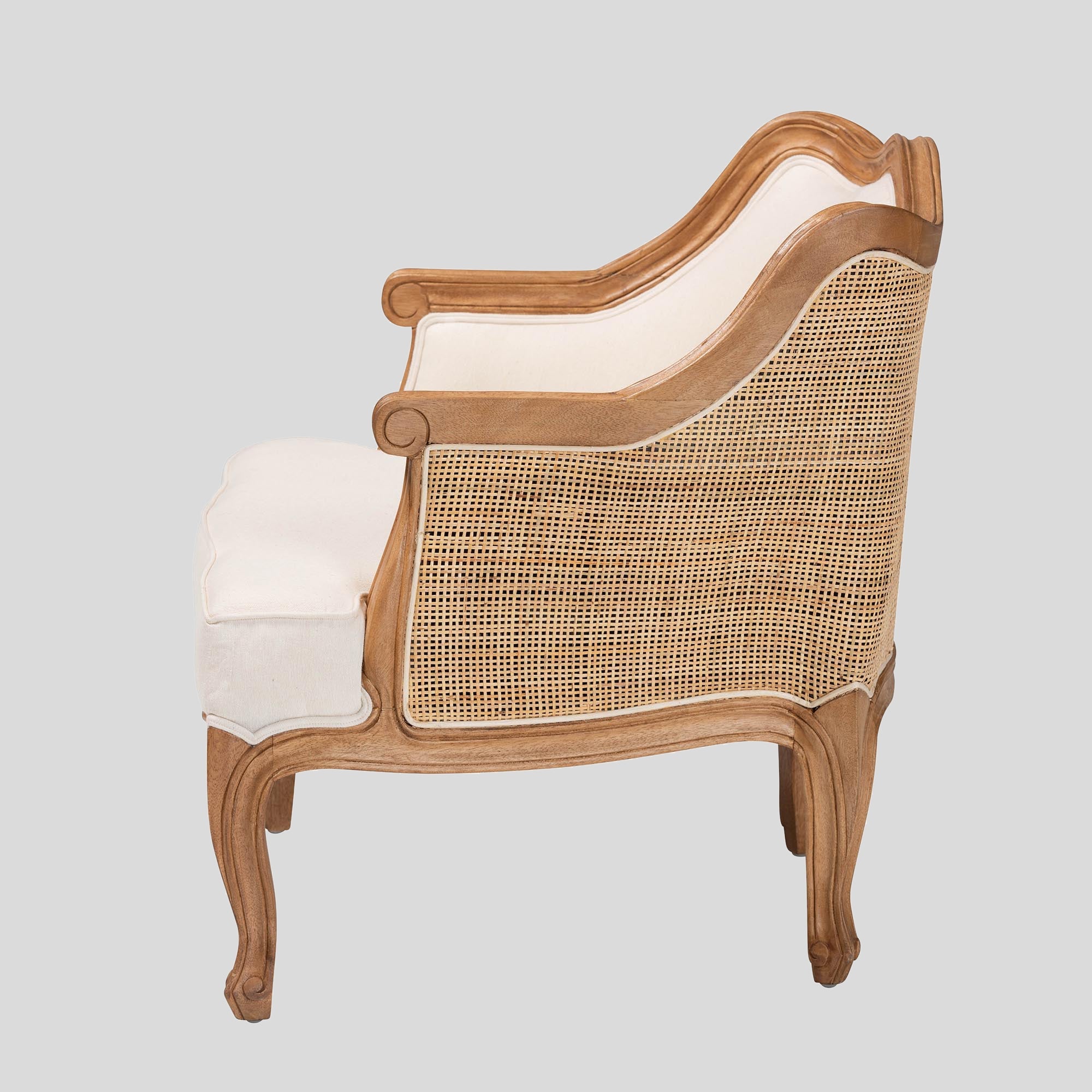 Jorja Wood Accent Chair