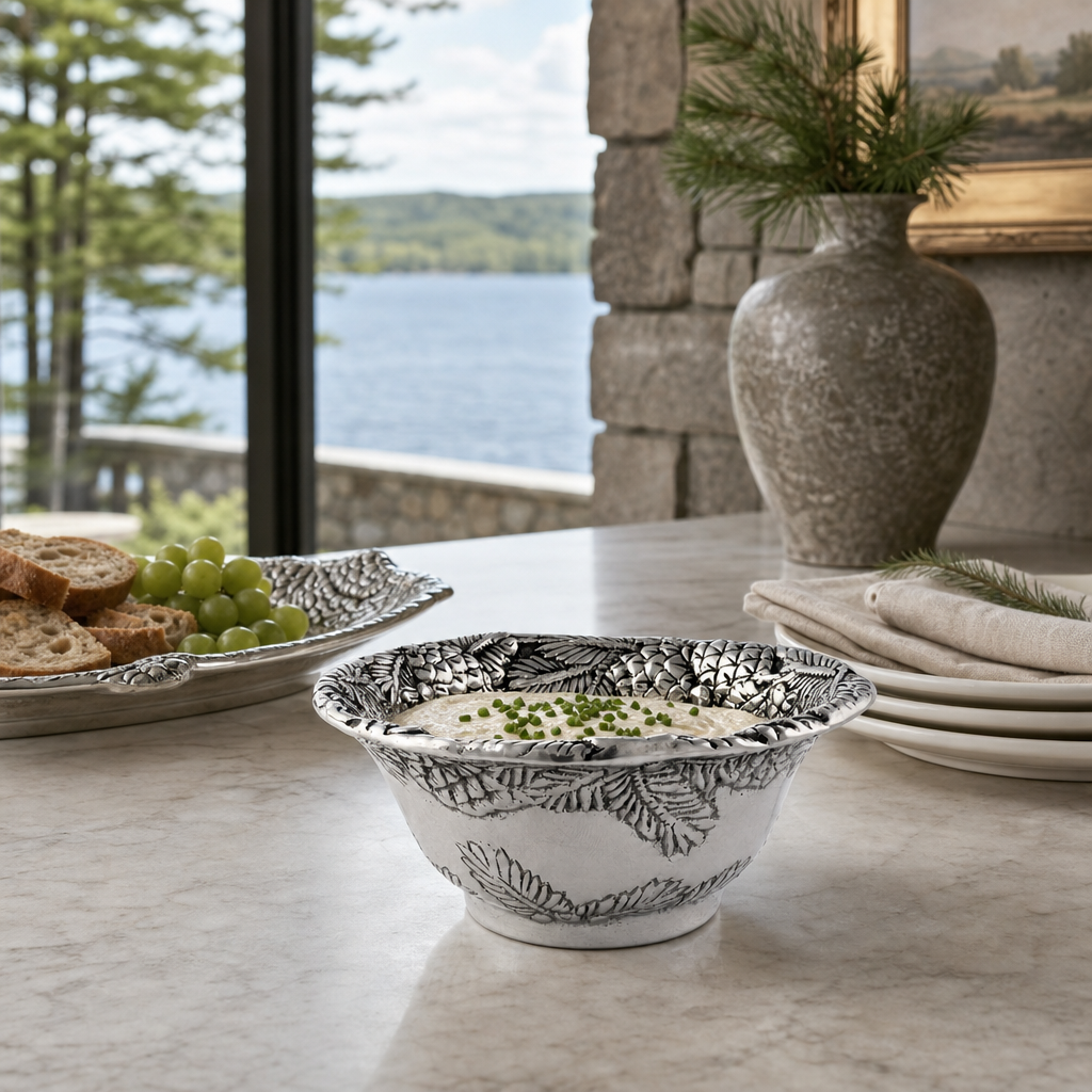 Pine Cone Forest Dip Bowl Set of 4