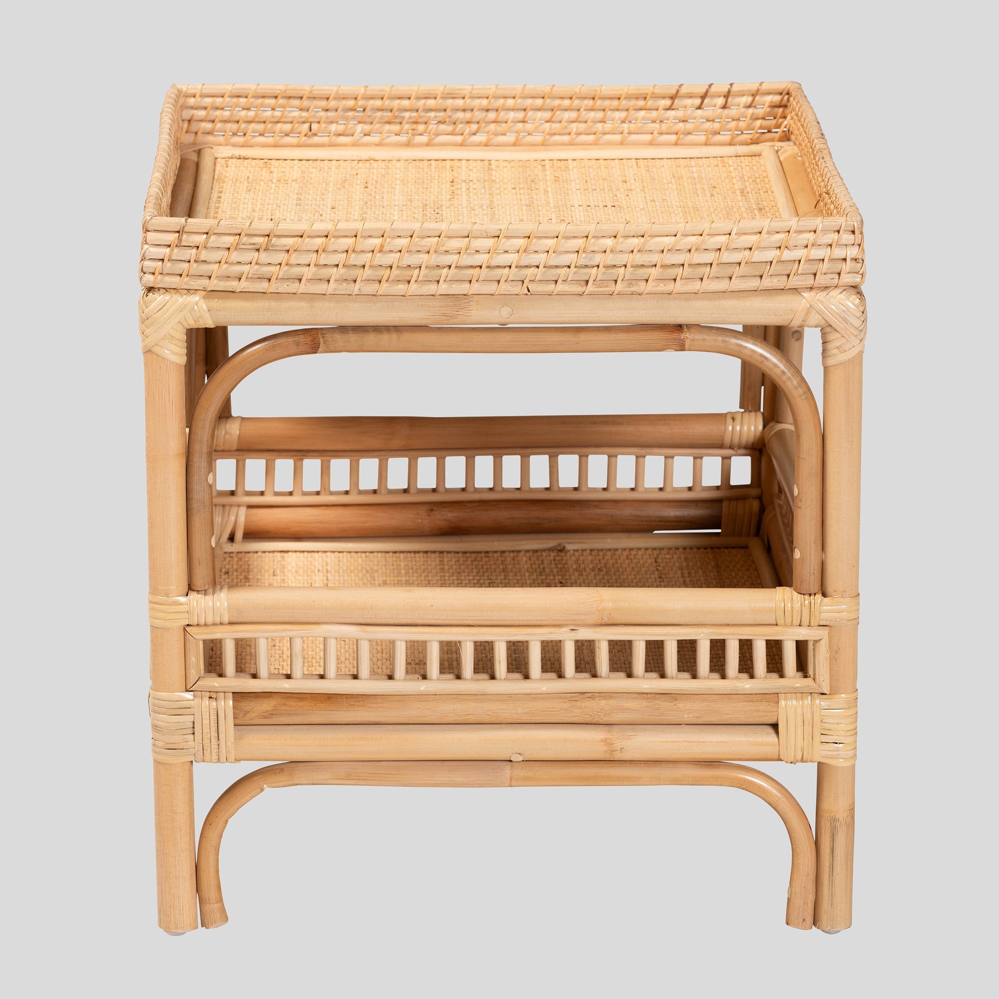 Renato Rattan End Table