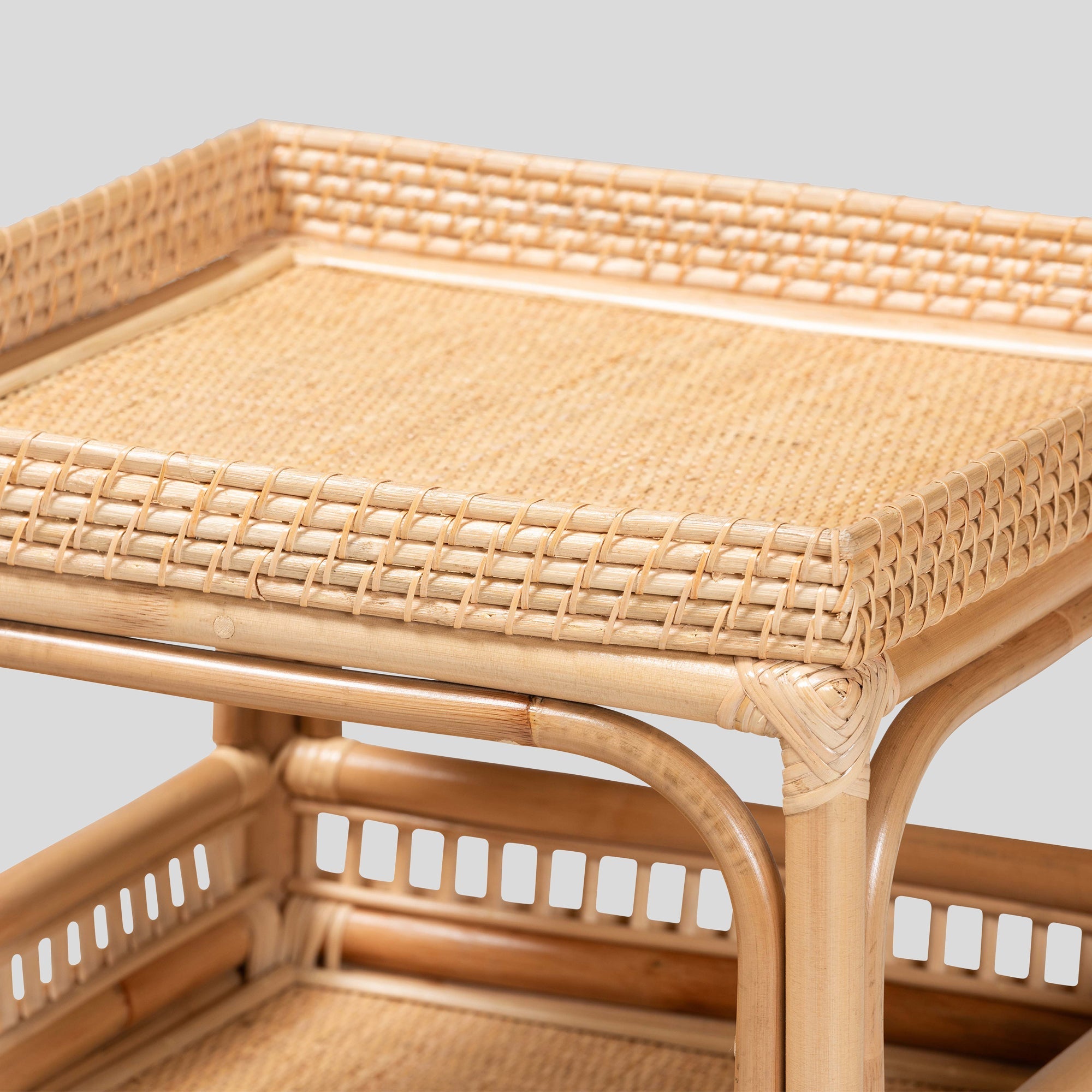 Renato Rattan End Table