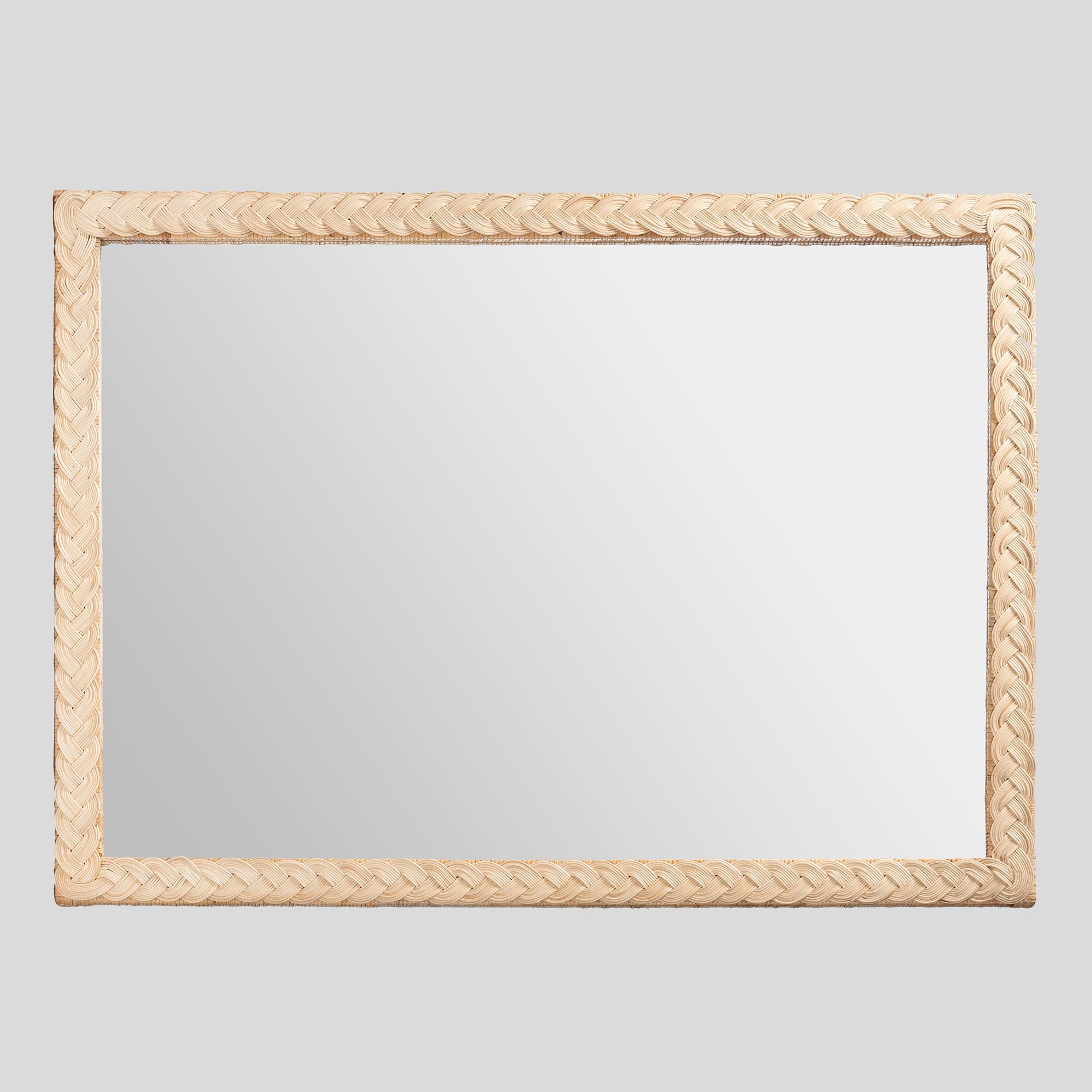 Kaity Rattan Wall Mirror