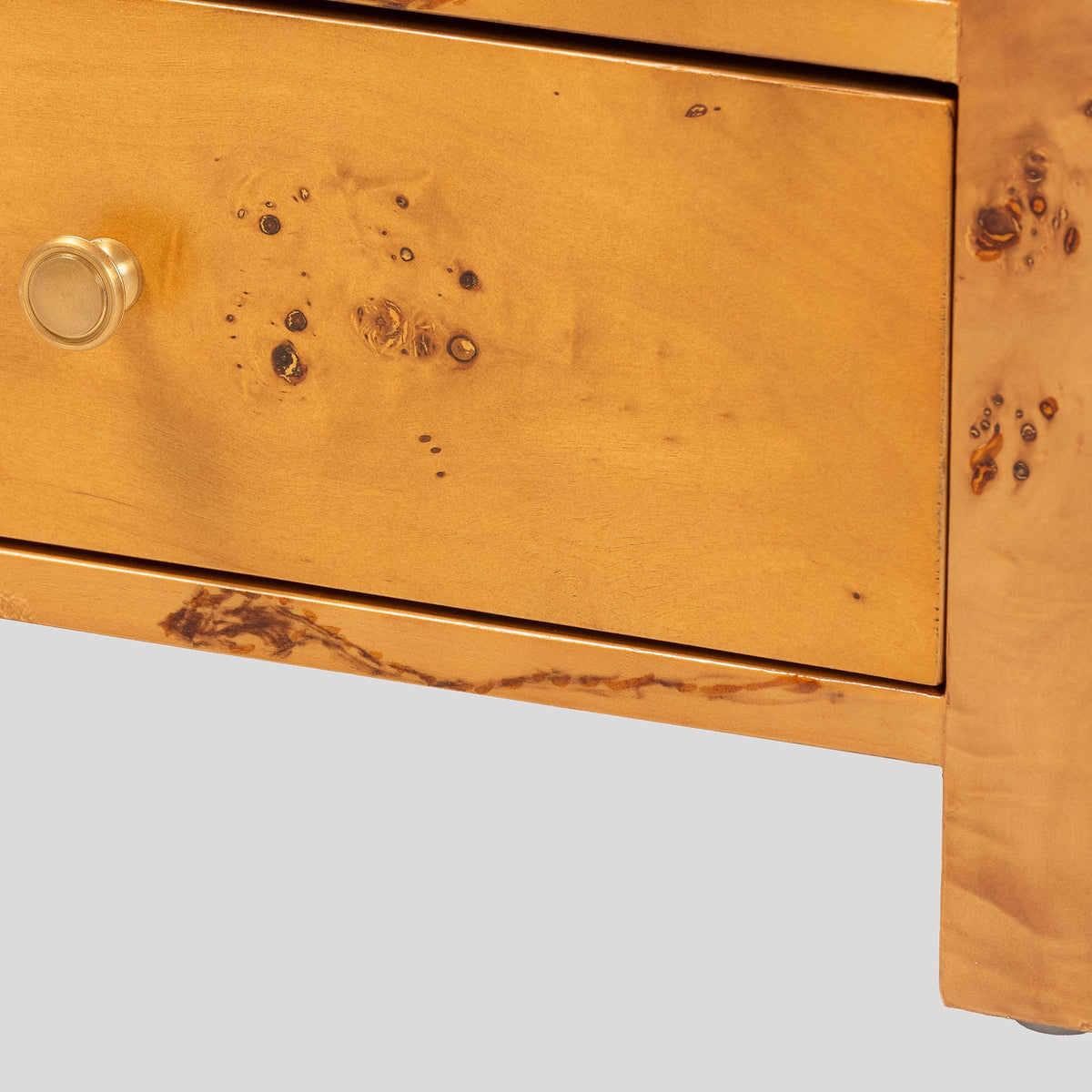 Audrey Wood 1-Drawer Nightstand