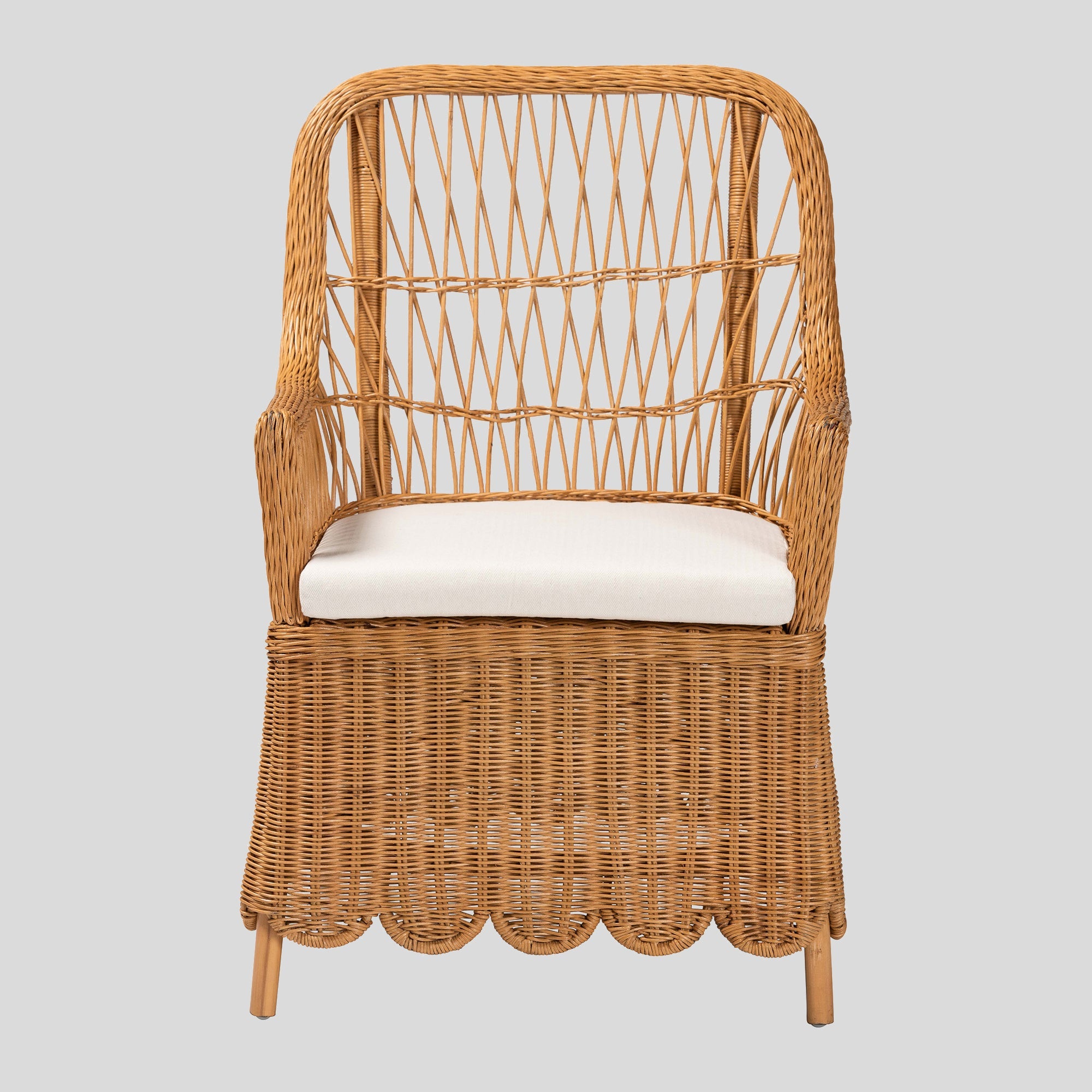Zander Rattan Arm Chair