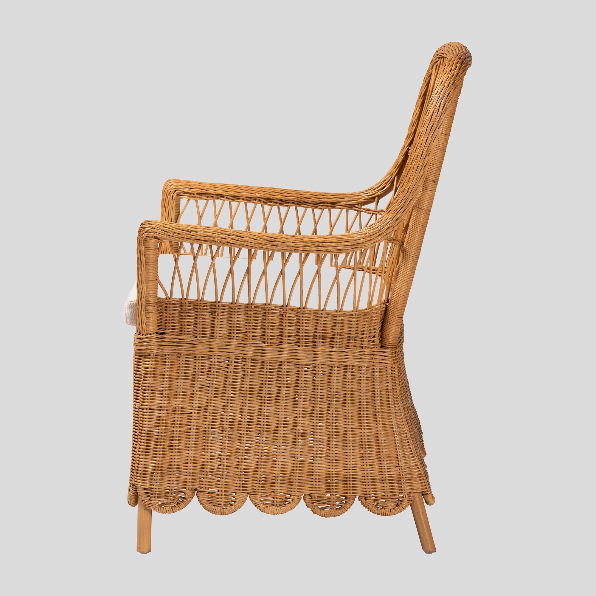 Zander Rattan Arm Chair