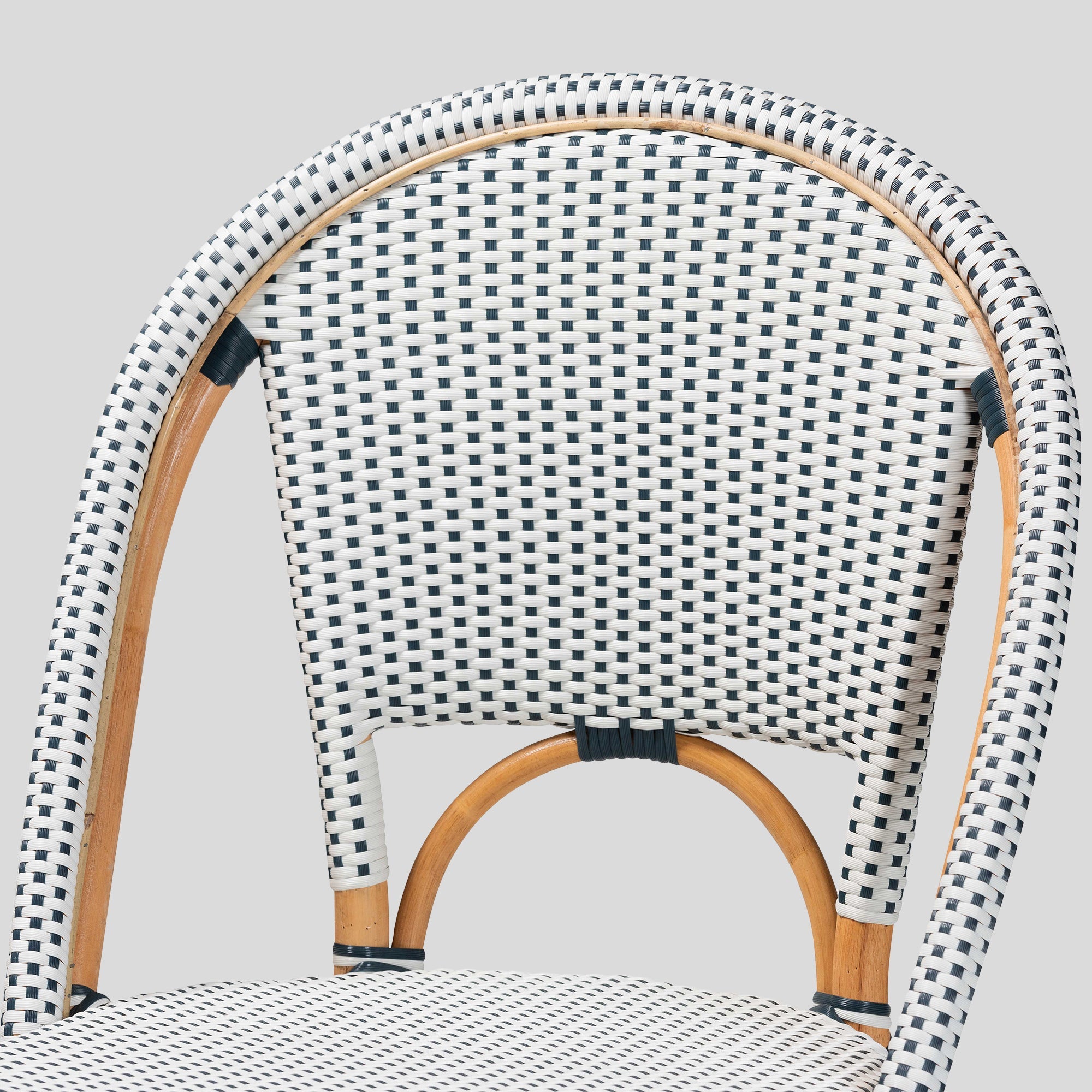 Lexi Rattan 2-Piece Counter Stool Set