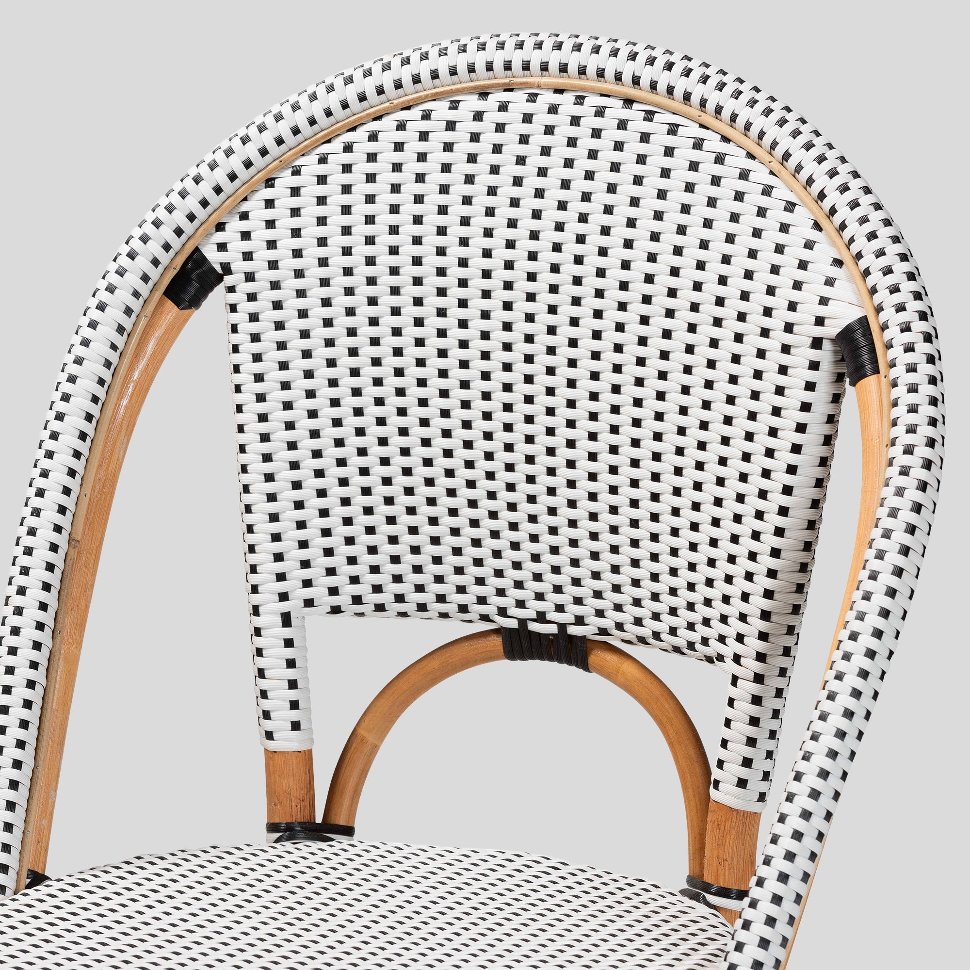 Lexi Rattan 2-Piece Counter Stool Set