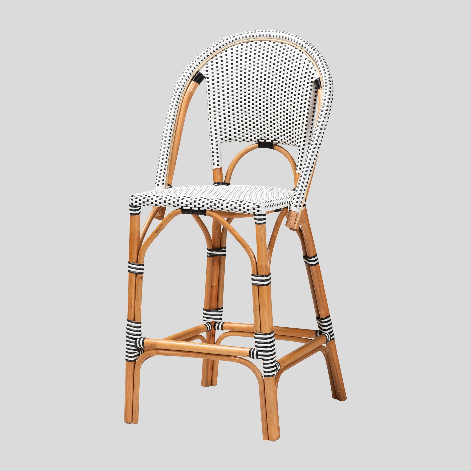 Lexi Rattan Bar Stool