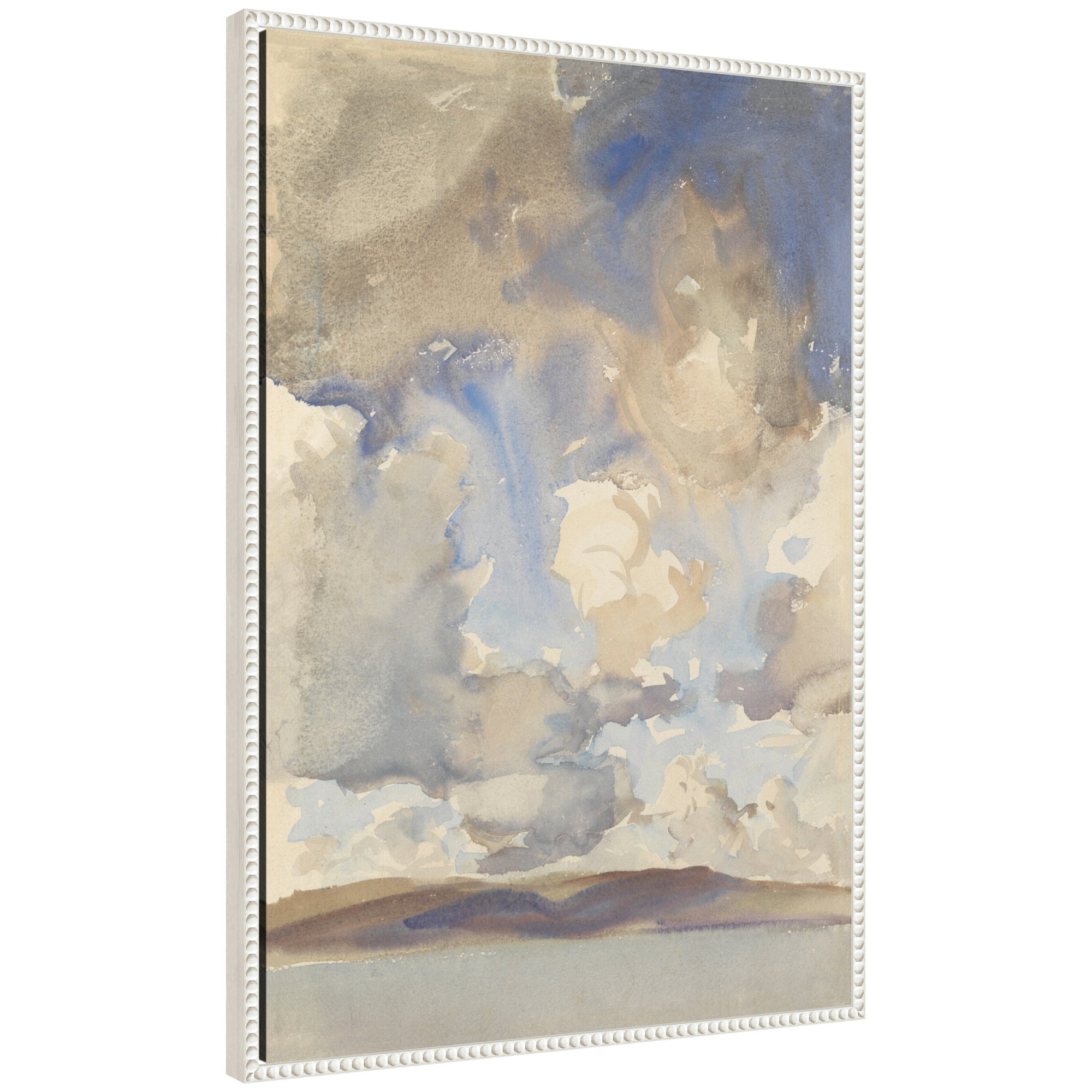Clouds 1897 John Singer Sargent by Nostalgia Prints Framed Canvas Wall Art Print