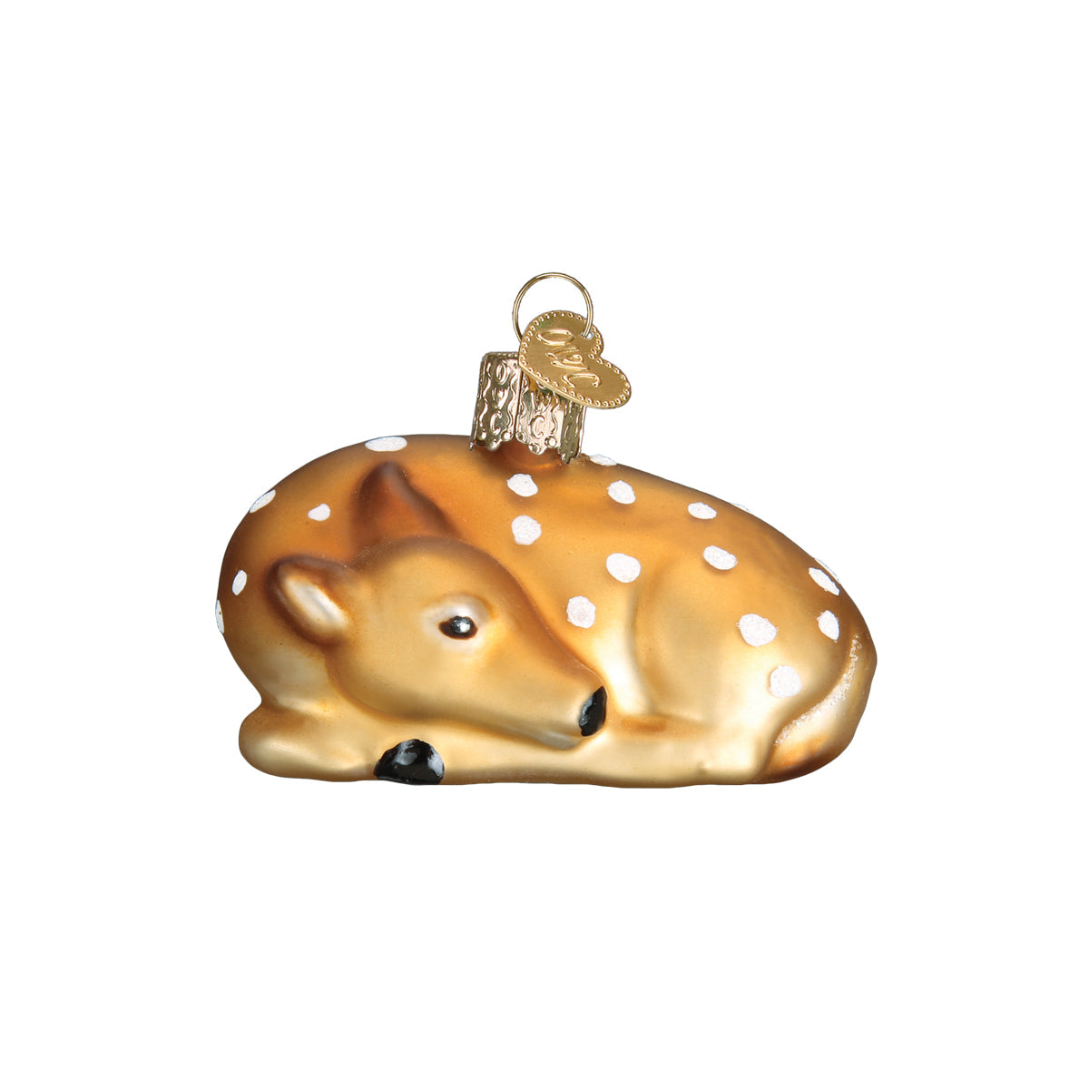 Mini Woodland Animal Blown Glass Christmas Ornament Set by Old World Christmas — Set of 6