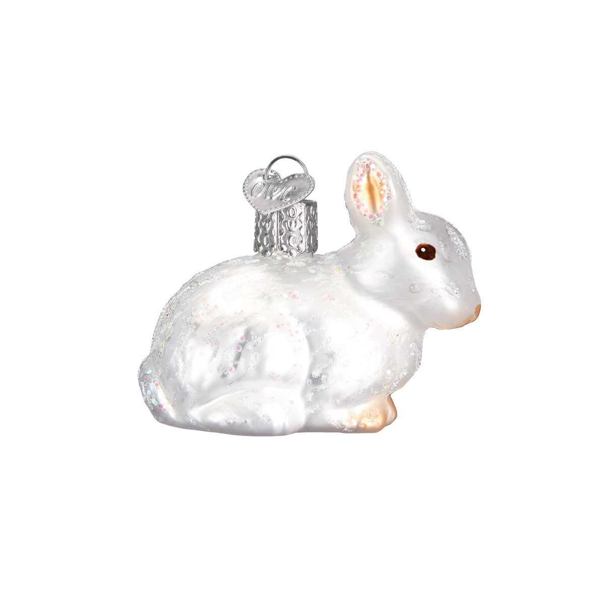 Mini Woodland Animal Blown Glass Christmas Ornament Set by Old World Christmas — Set of 6