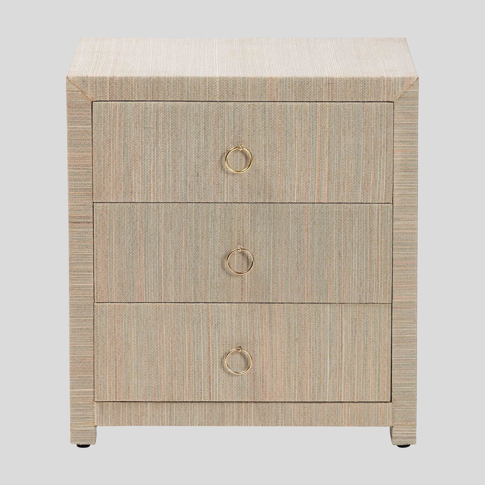 Ruben Grasscloth Nightstand