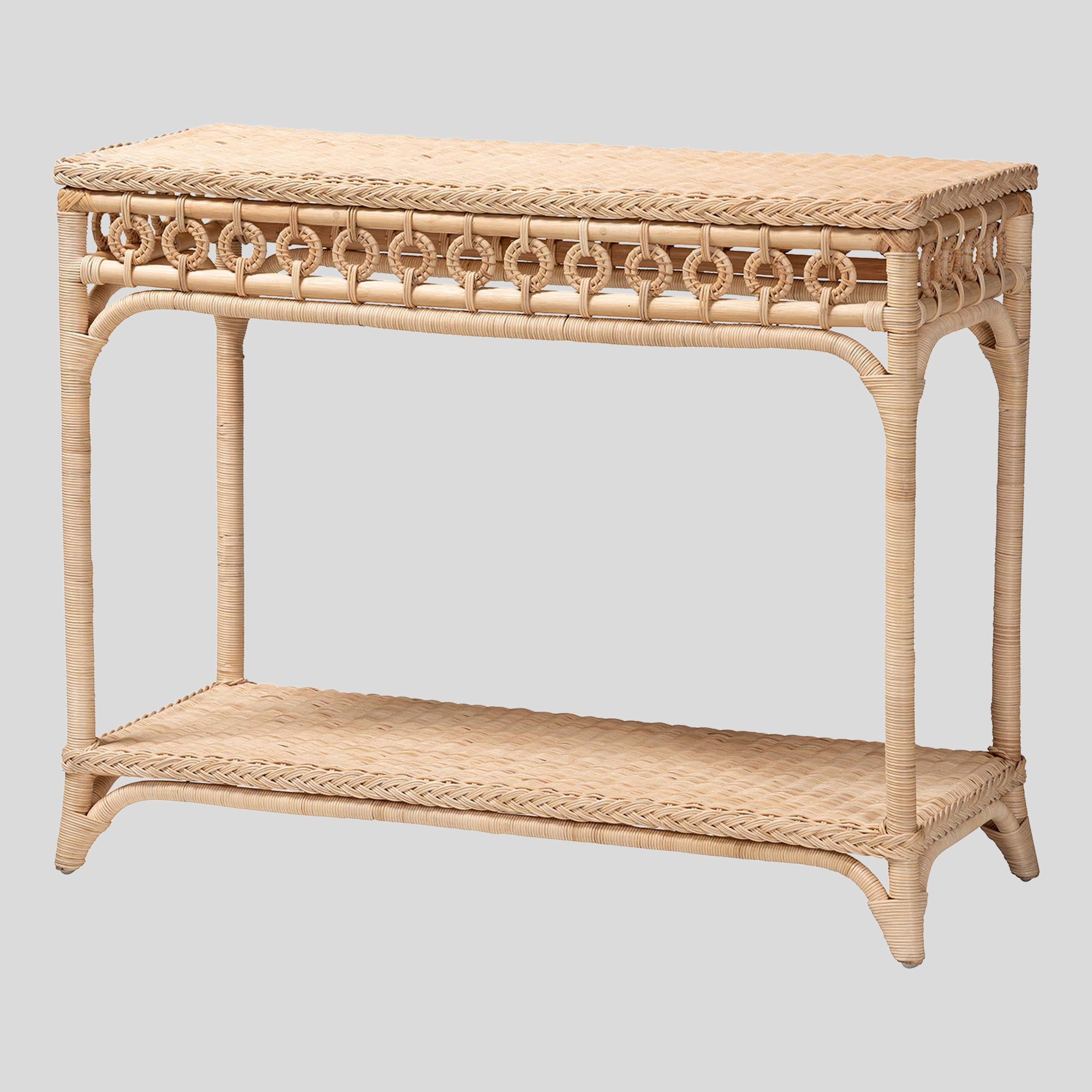 Shepard Rattan Console Table
