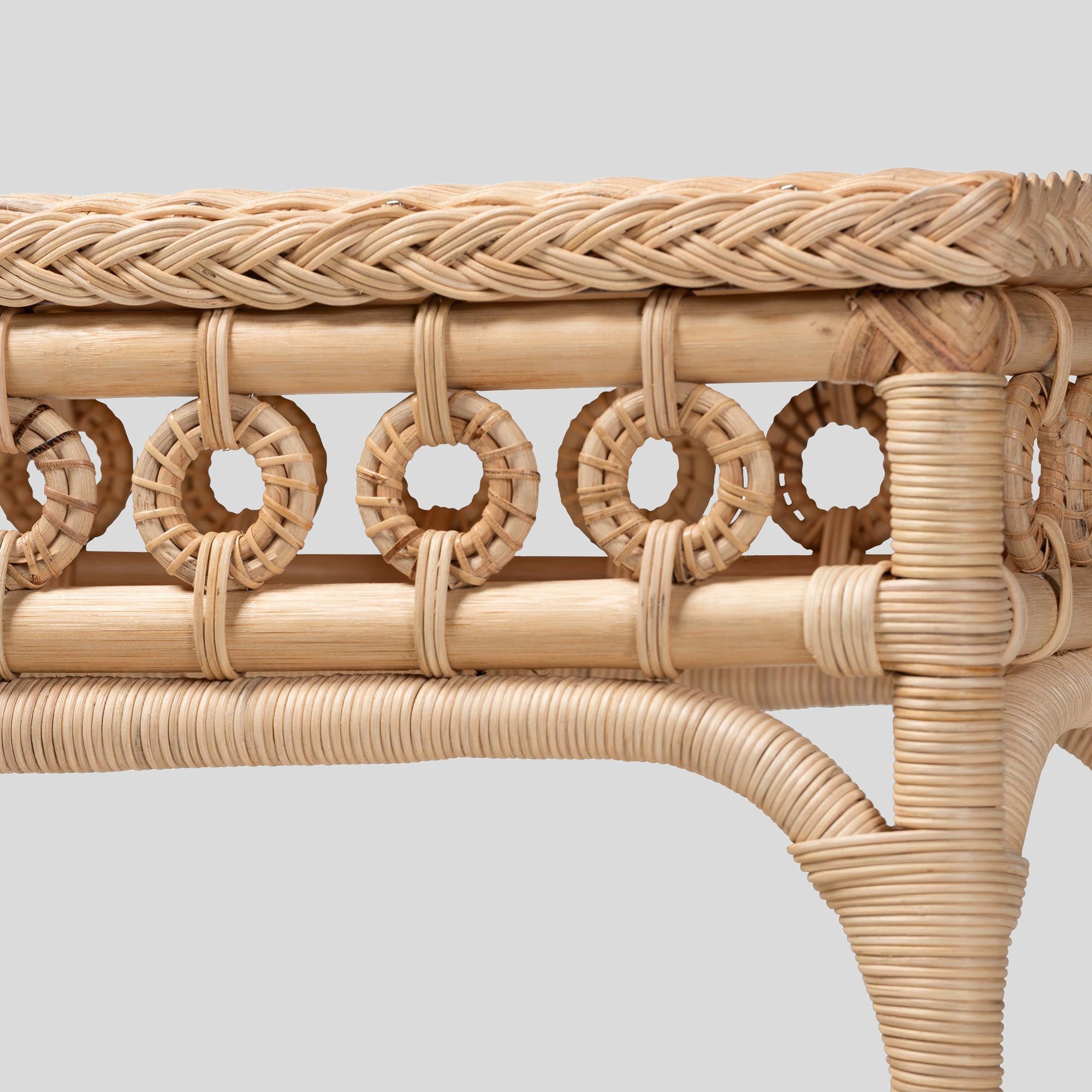 Shepard Rattan Console Table