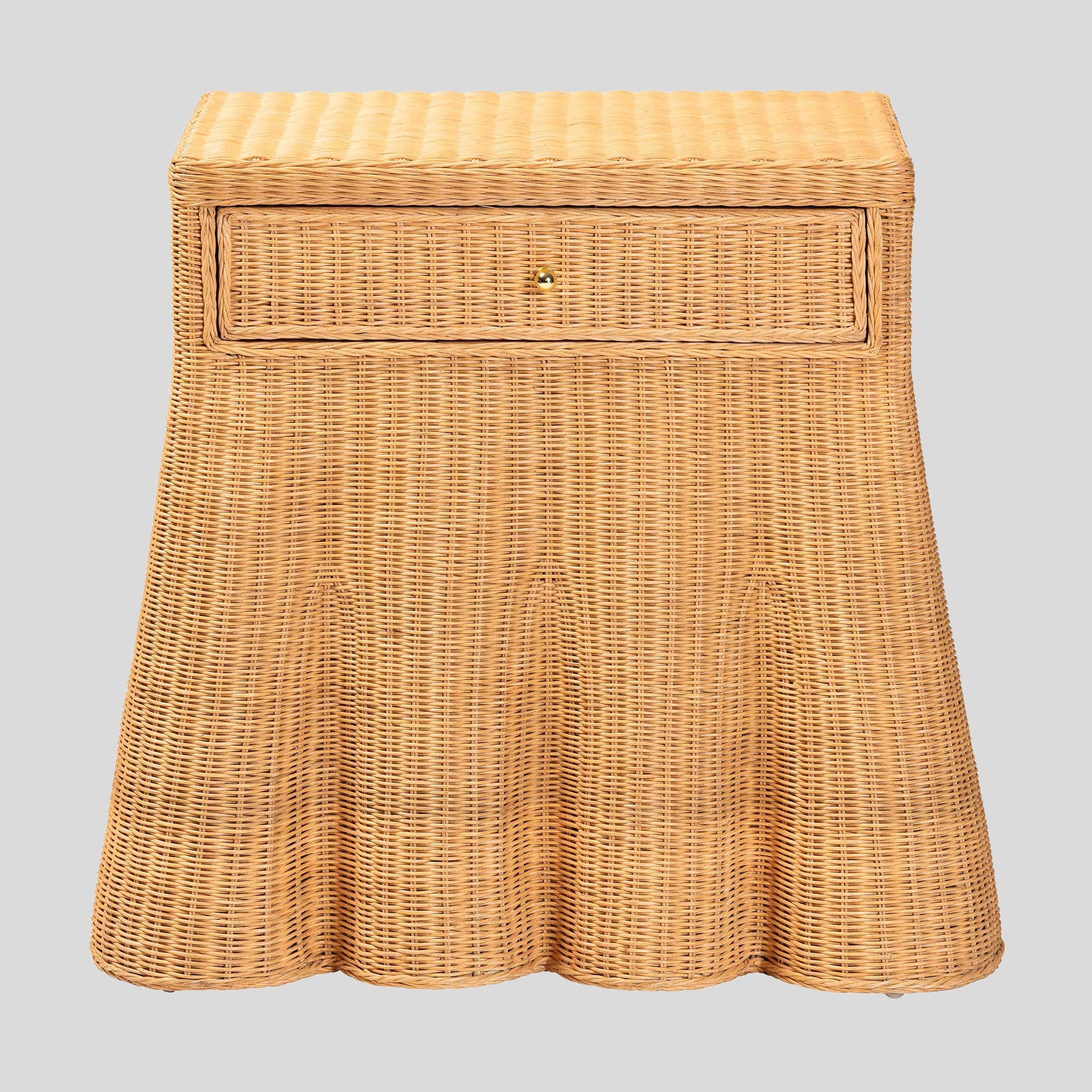 Nyssa Rattan Console Table