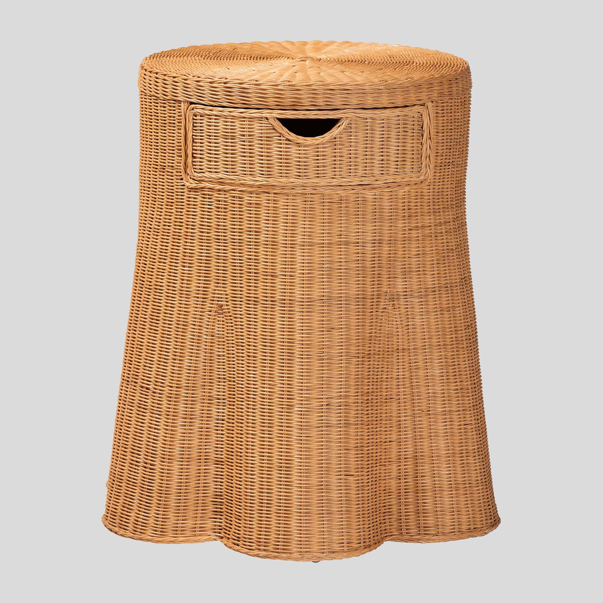 Solenne Rattan Console Table