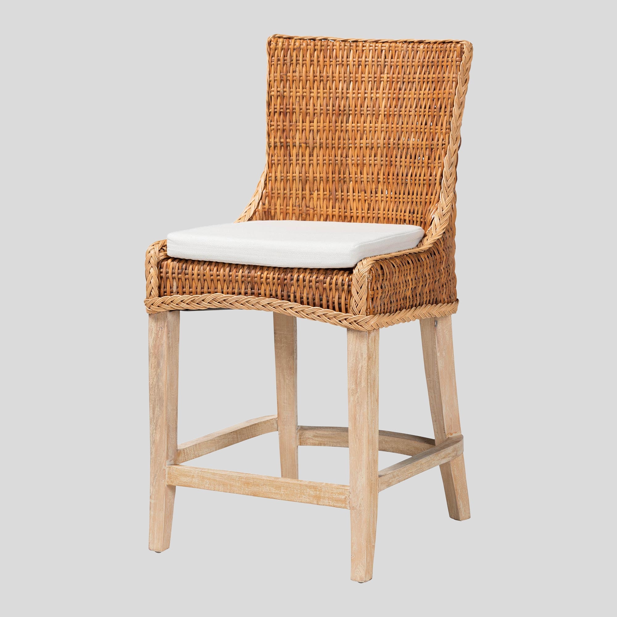 Rebecca Rattan Counter Stool