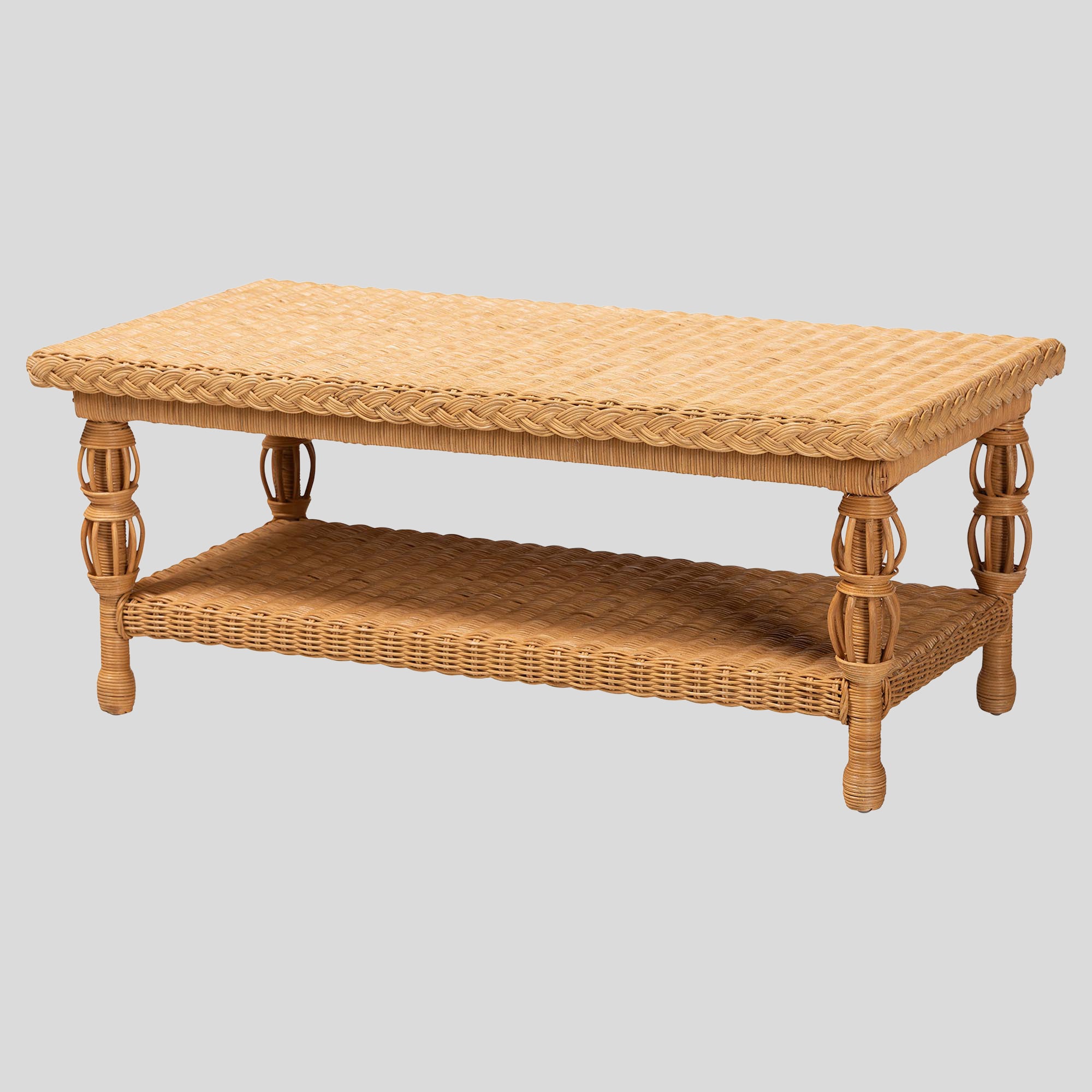 Dorian Rattan Coffee Table