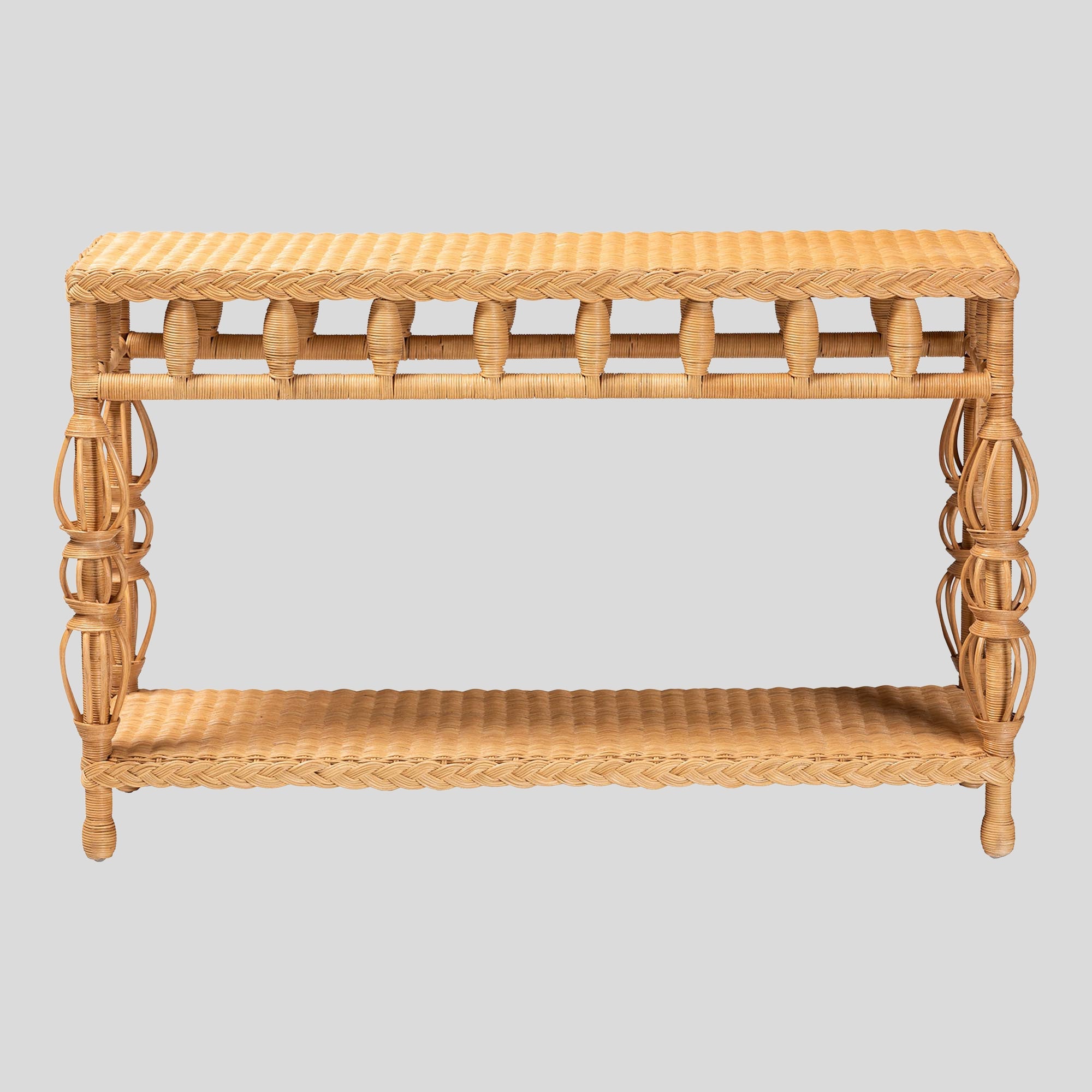 Thalassa Rattan Console Table