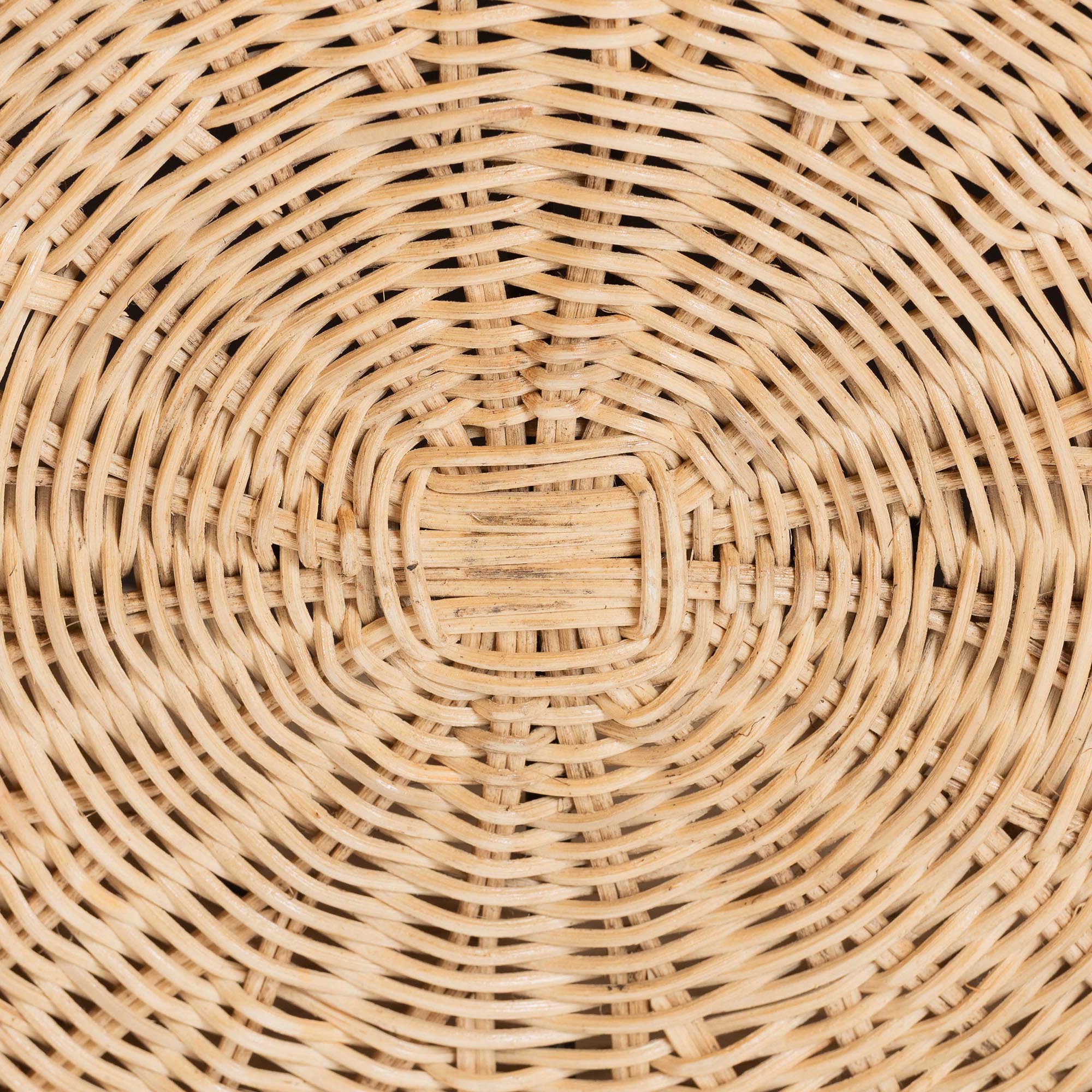 Serenya Rattan Ottoman