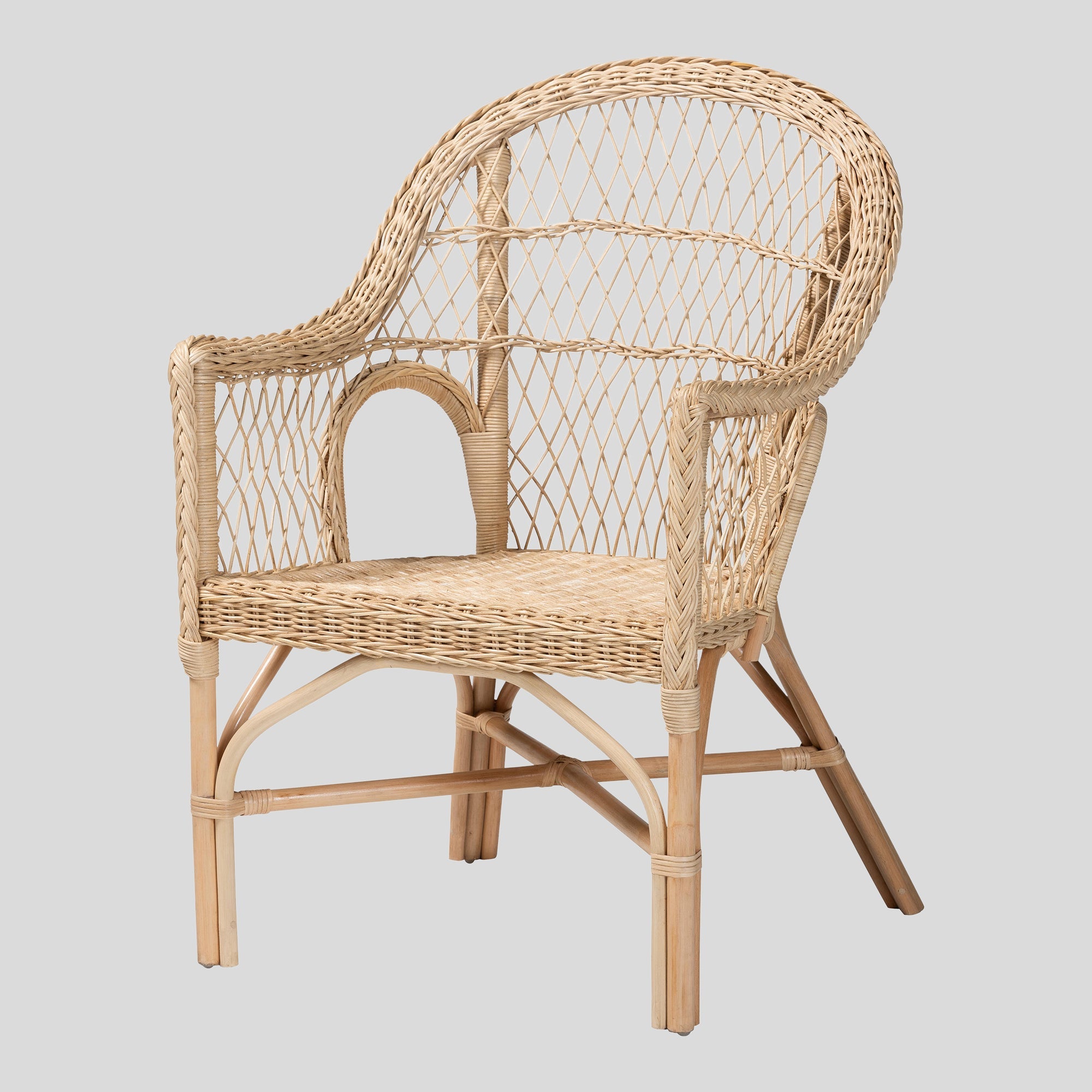 Regan Rattan Arm Chair