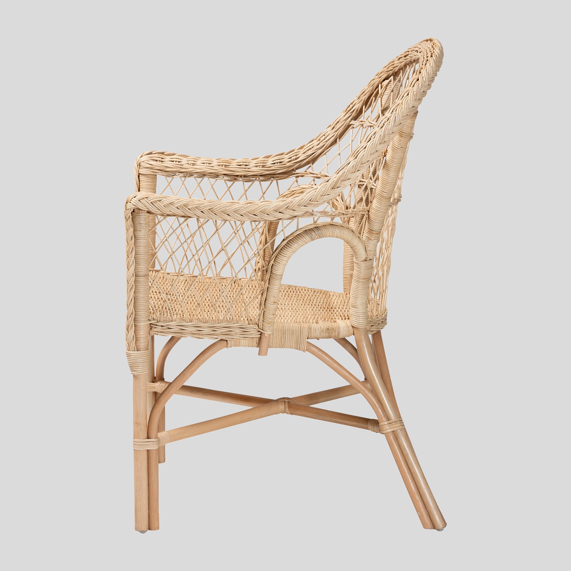 Regan Rattan Arm Chair