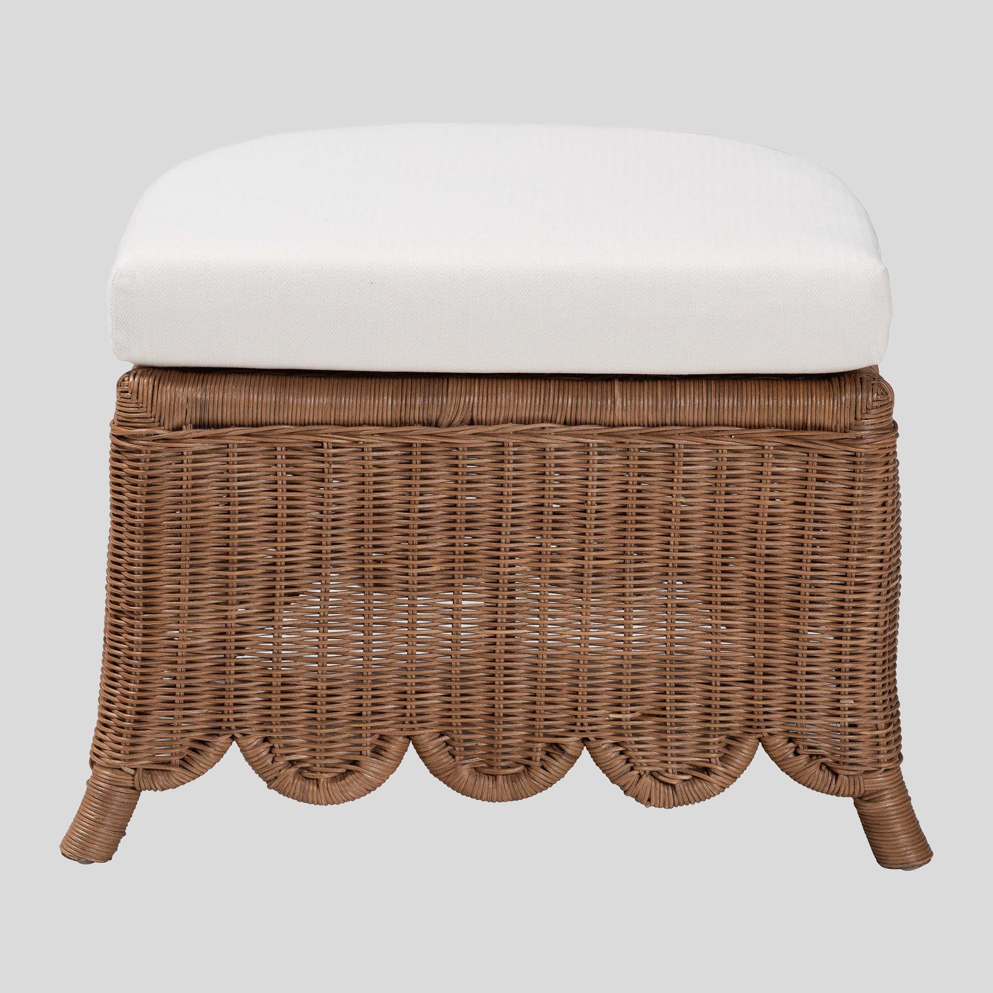 Solace Rattan Footstool