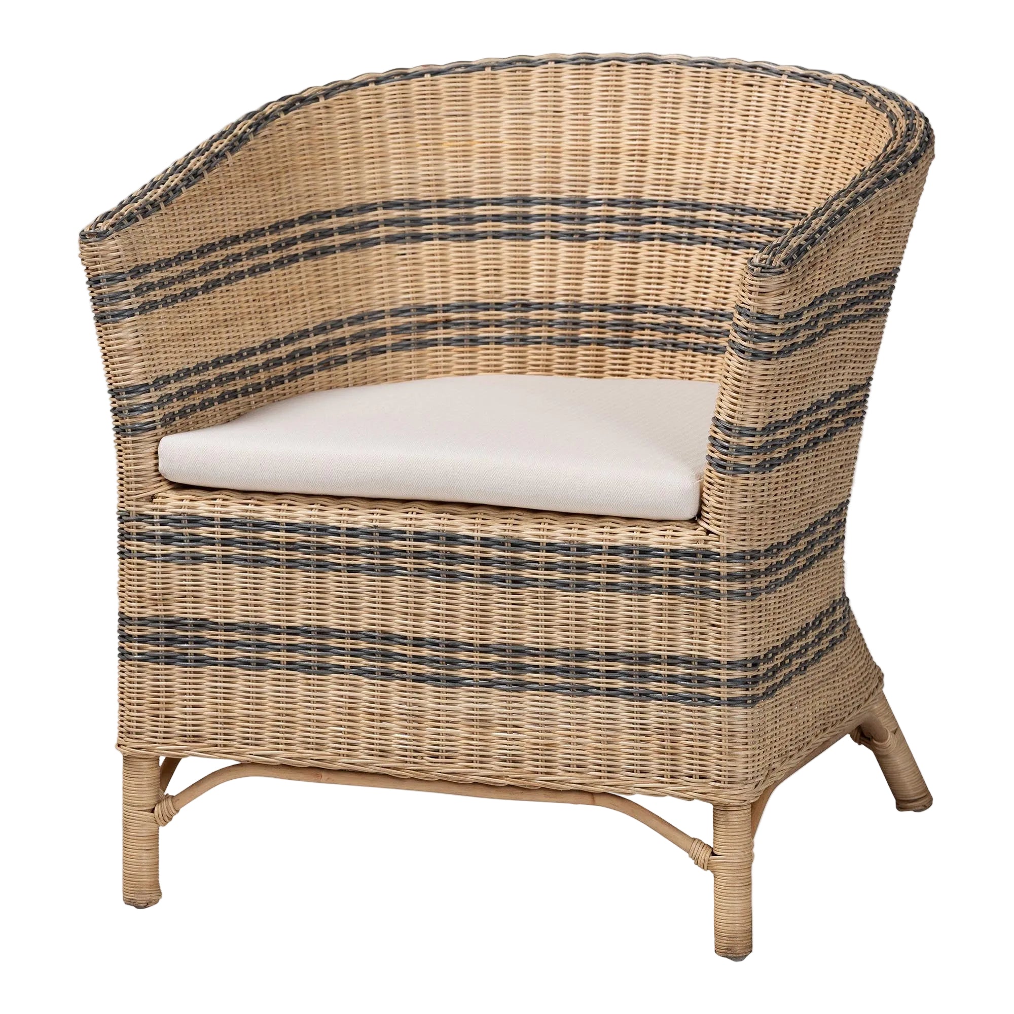 Seraphina Rattan Accent Chair
