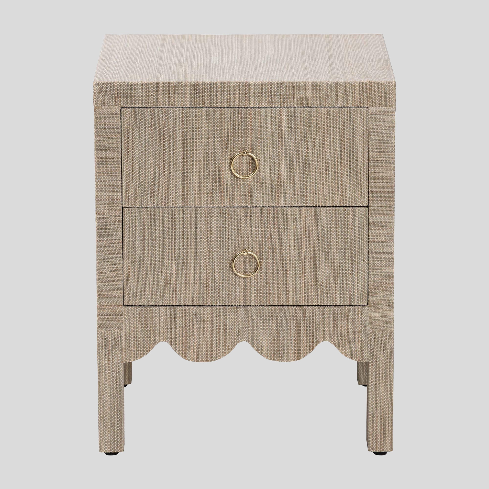 Baylor Grasscloth Nightstand