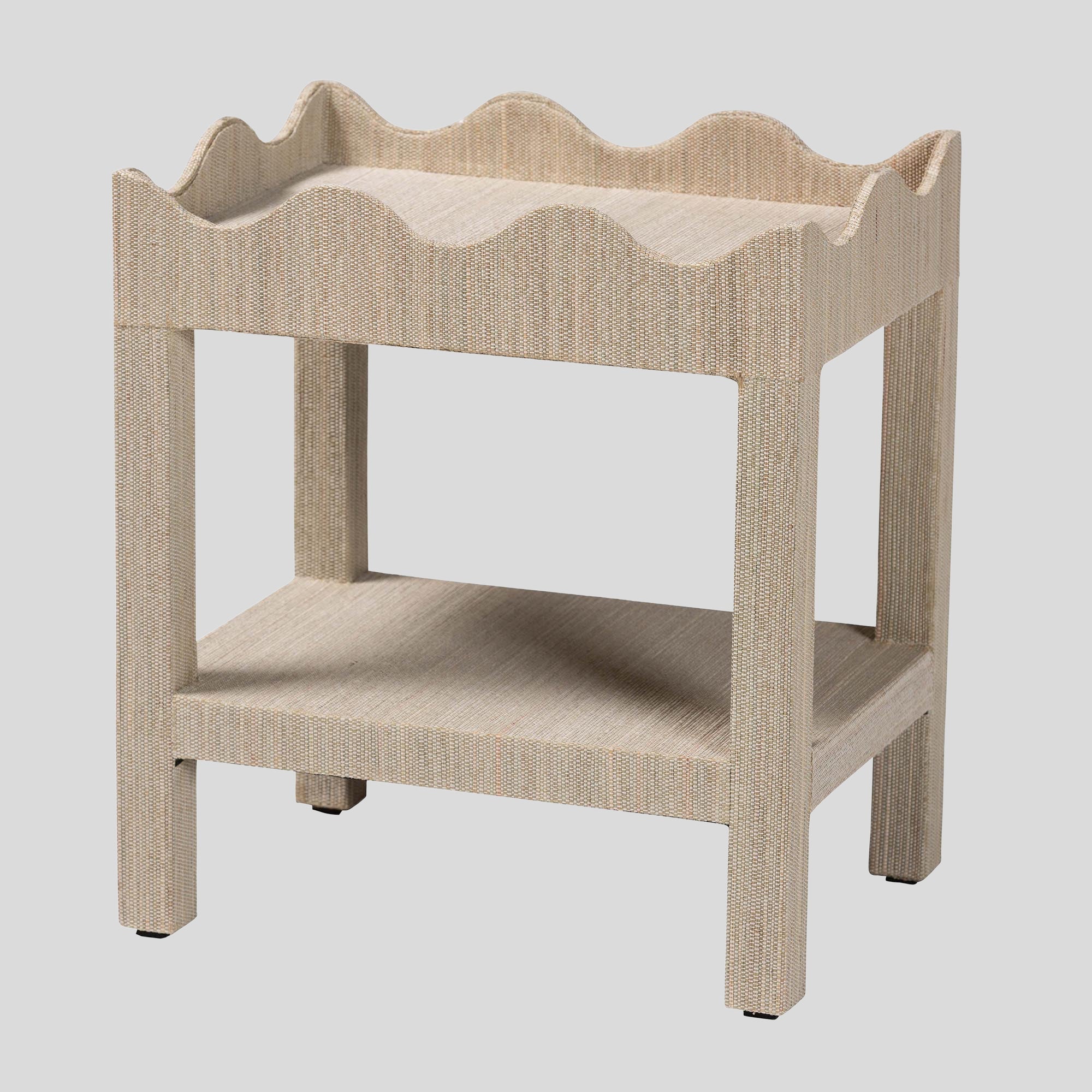 Fenella Grasscloth End Table
