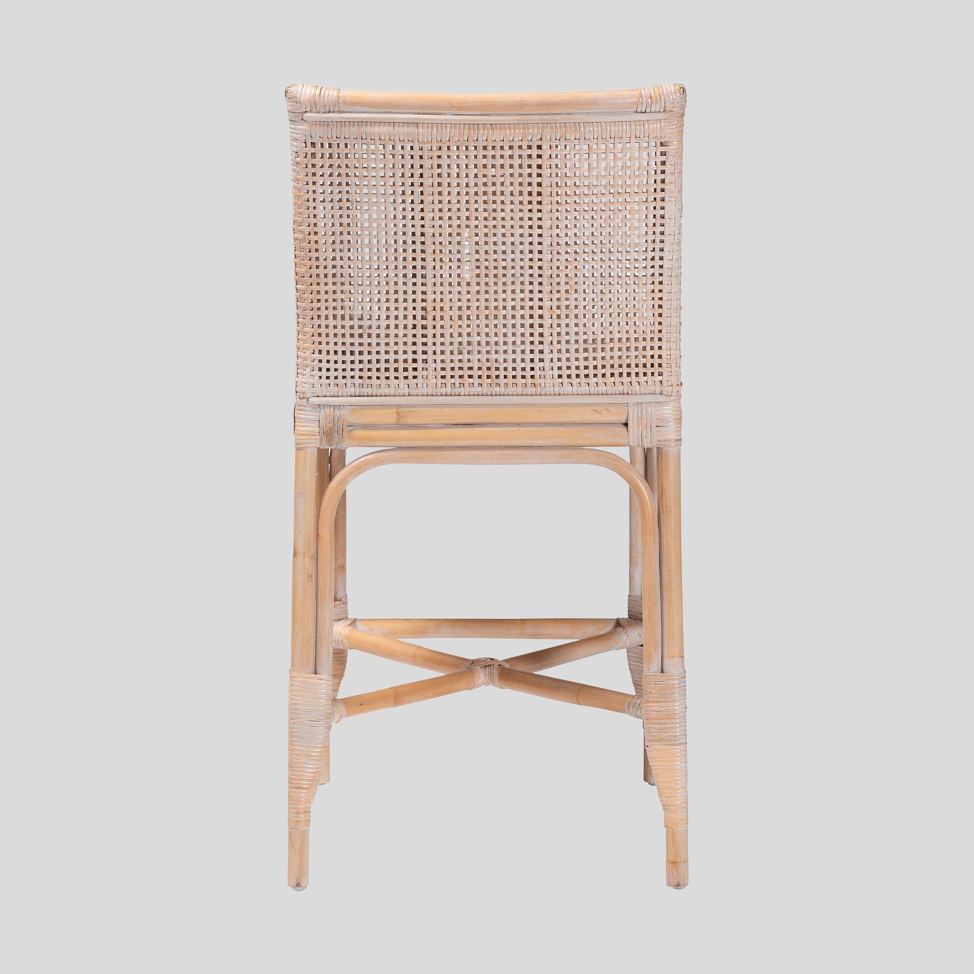 Zinnia Rattan Counter Stool