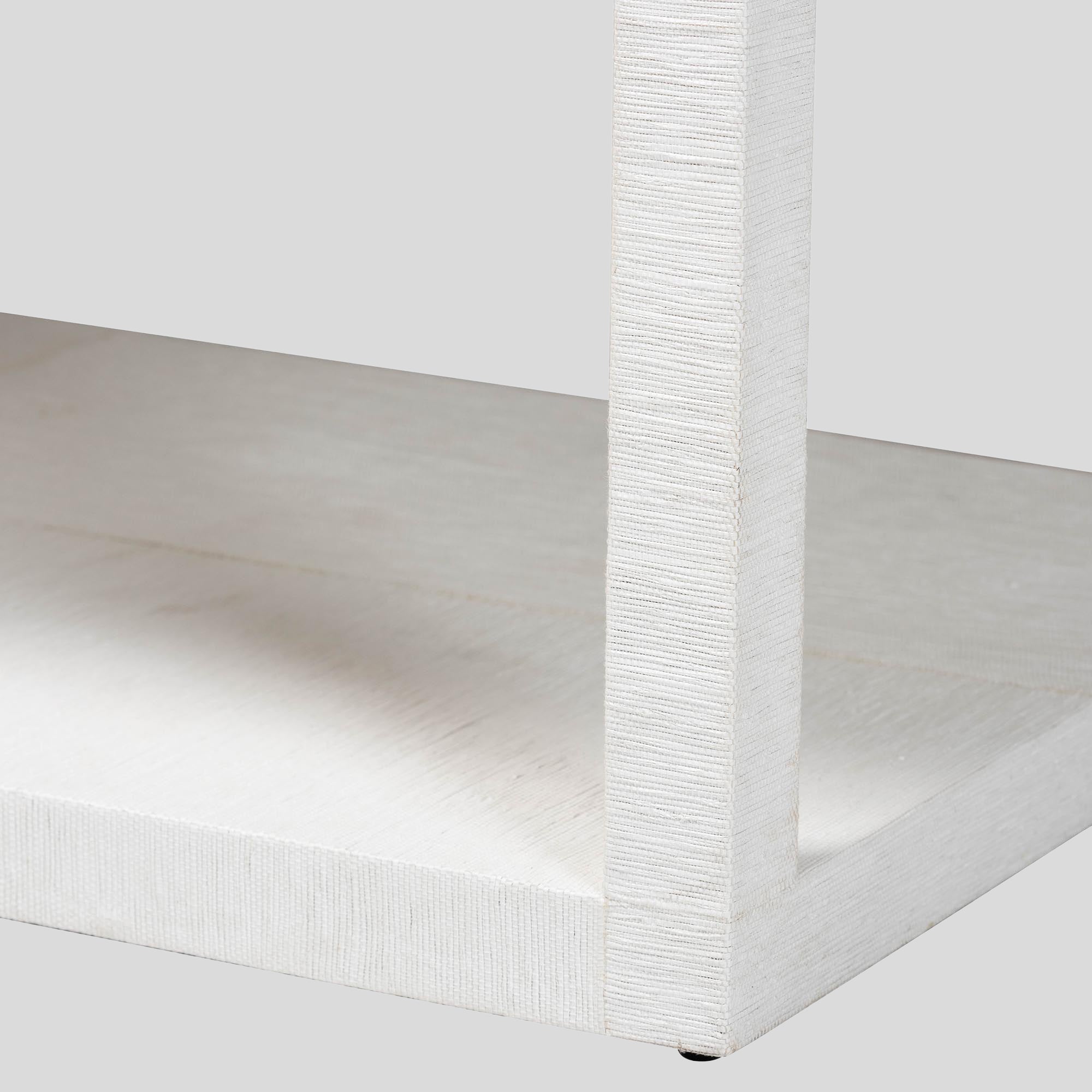 Breccan Grasscloth Coffee Table