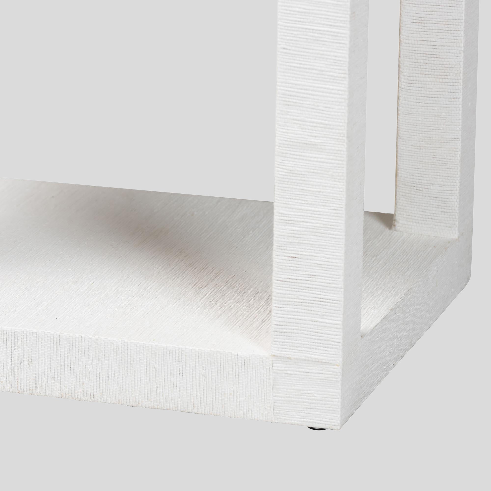 Breccan Grasscloth End Table