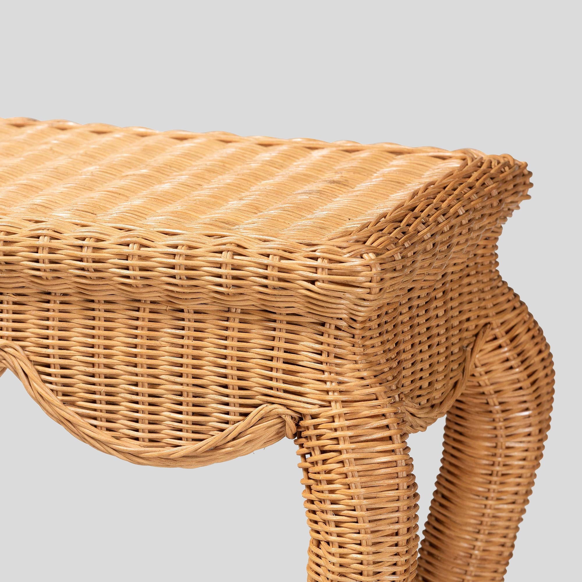Rowaneth Rattan Console Table