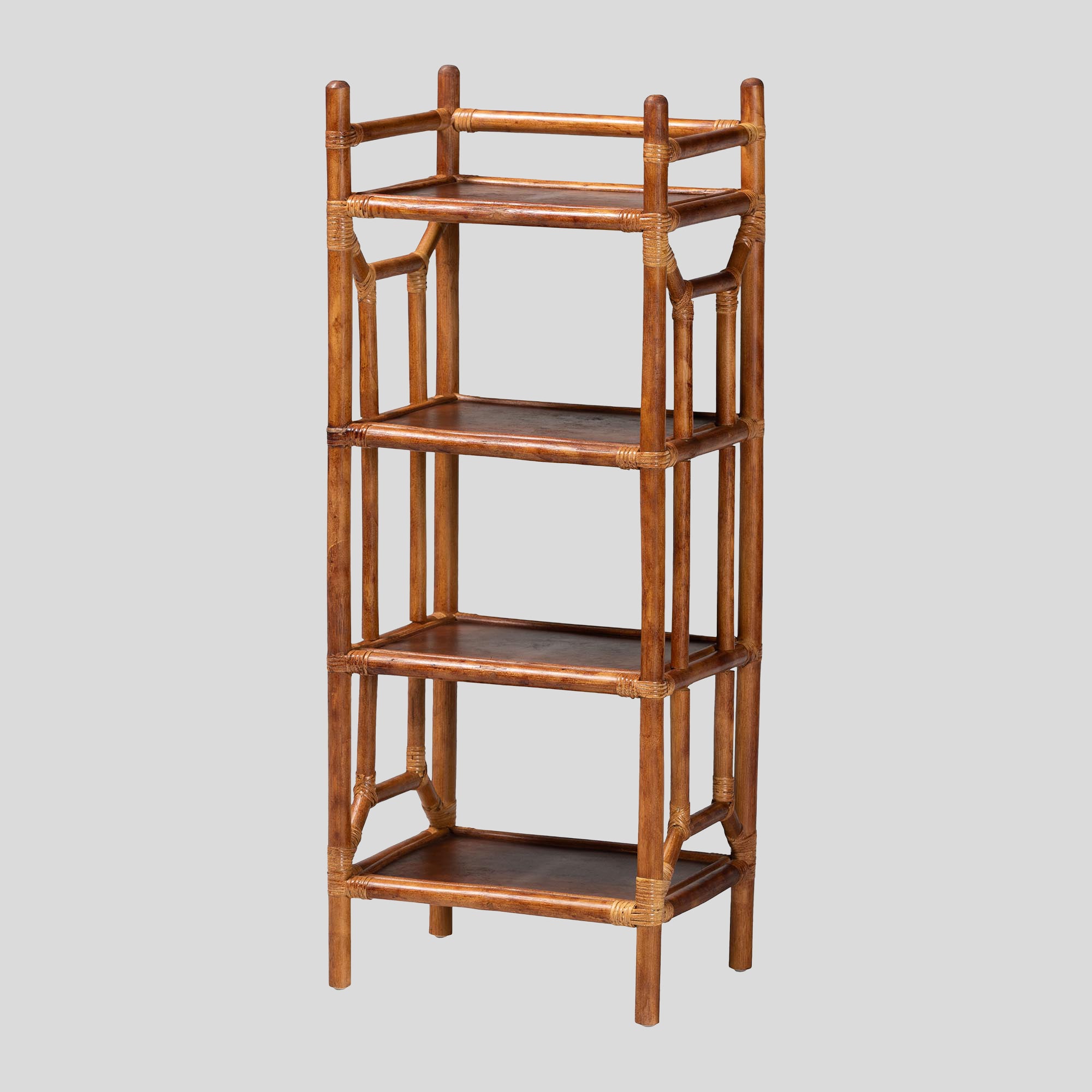 Nyra Rattan Display Shelf