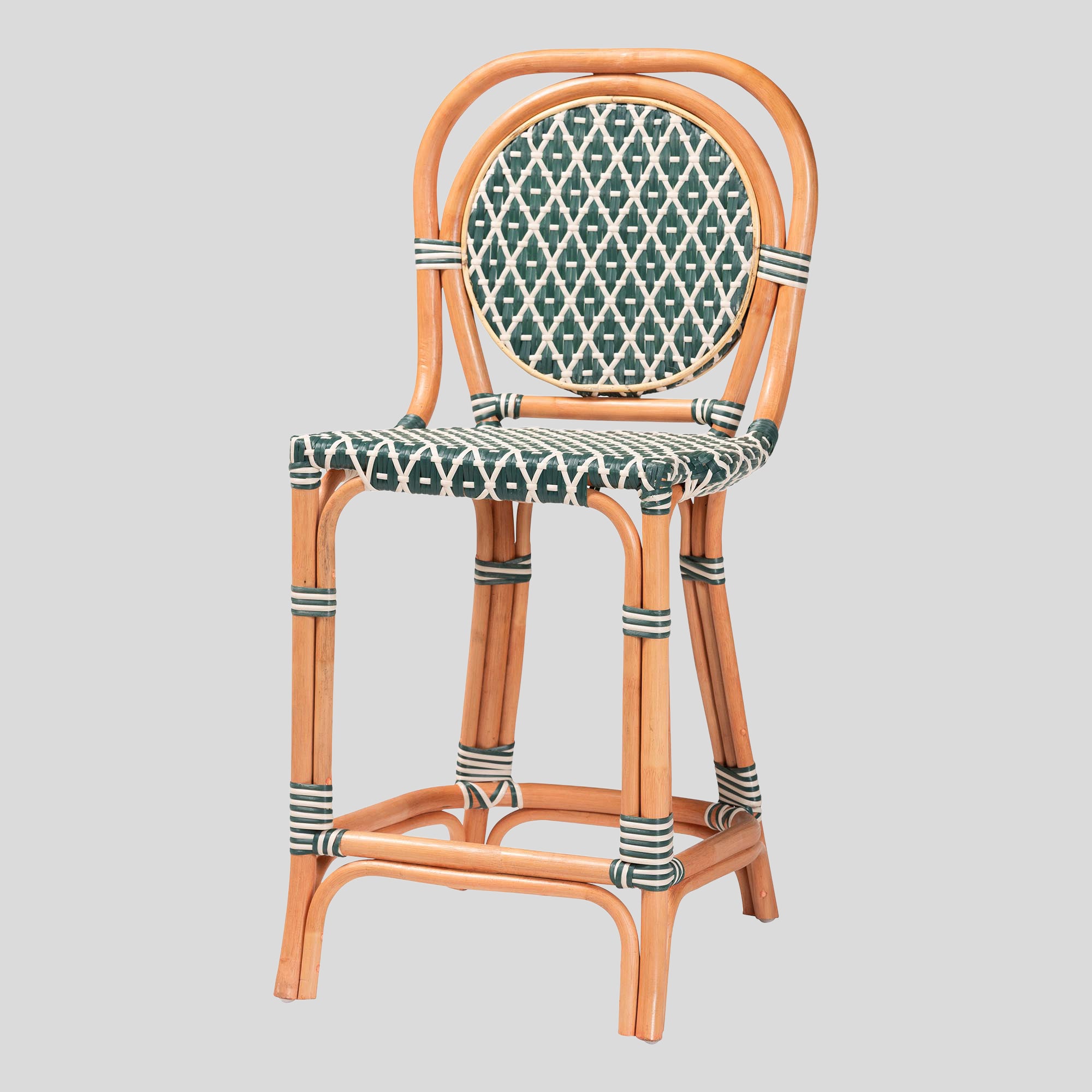 Phaedra Rattan Counter Stool