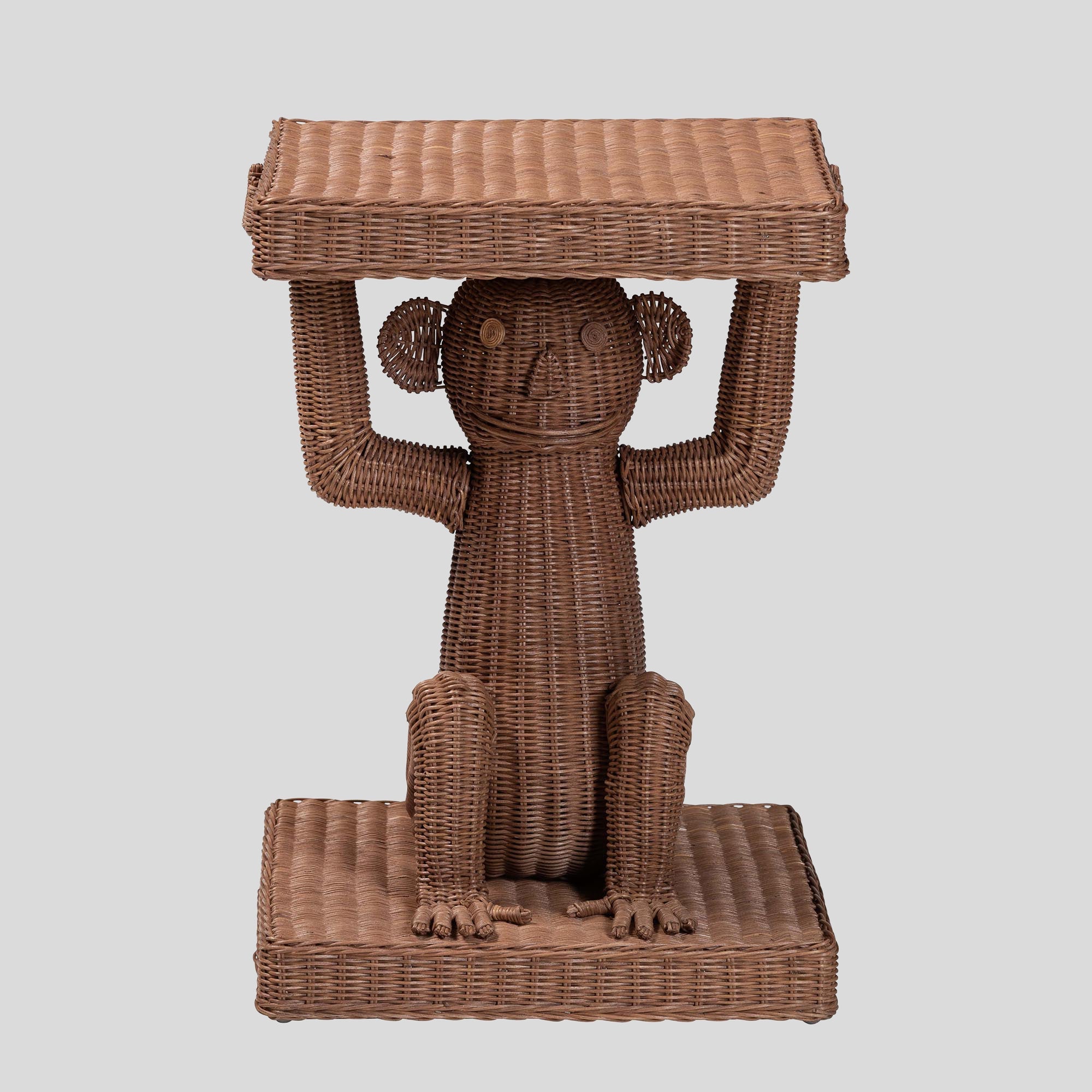 Ambrose Rattan End Table