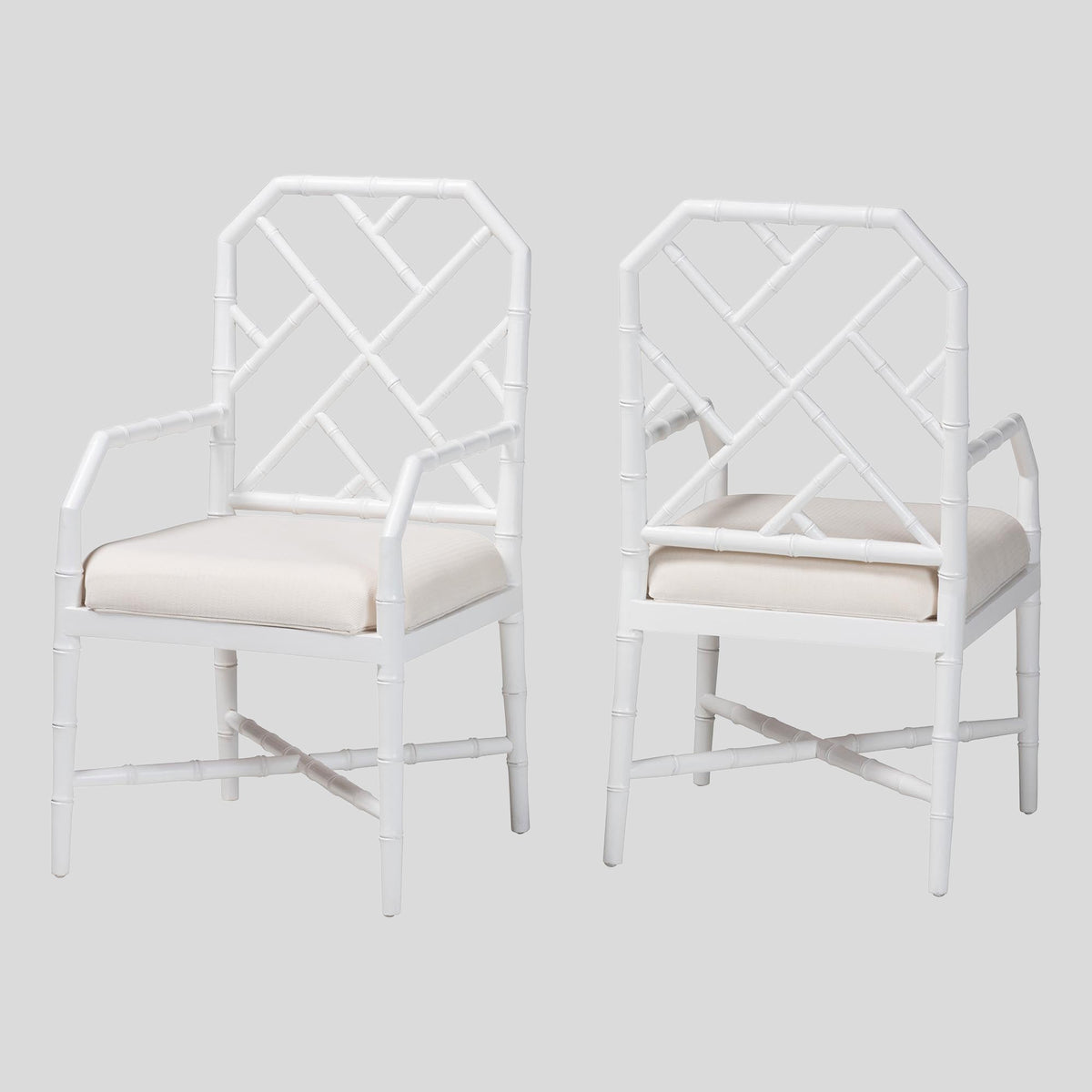 Perdita Wood 2-Piece Dining Chair Set