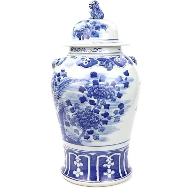 Bird and Floral Jar - The Mayfair Hall