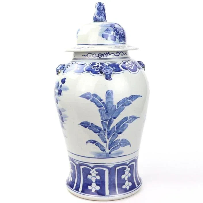 Bird and Floral Jar - The Mayfair Hall