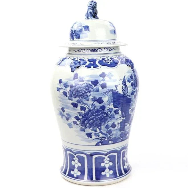 Bird and Floral Jar - The Mayfair Hall