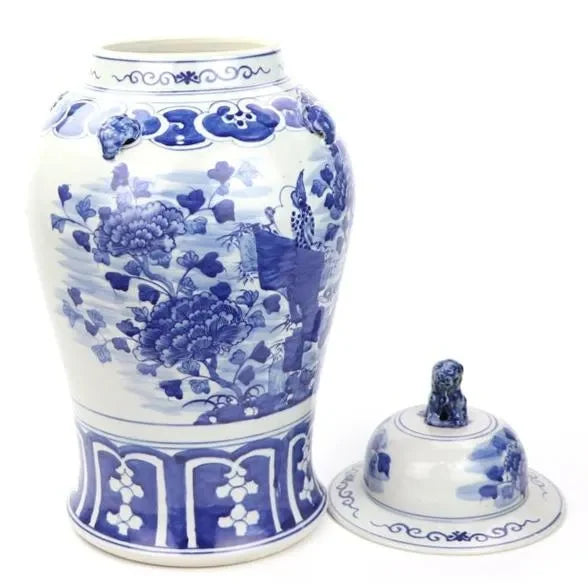 Bird and Floral Jar - The Mayfair Hall