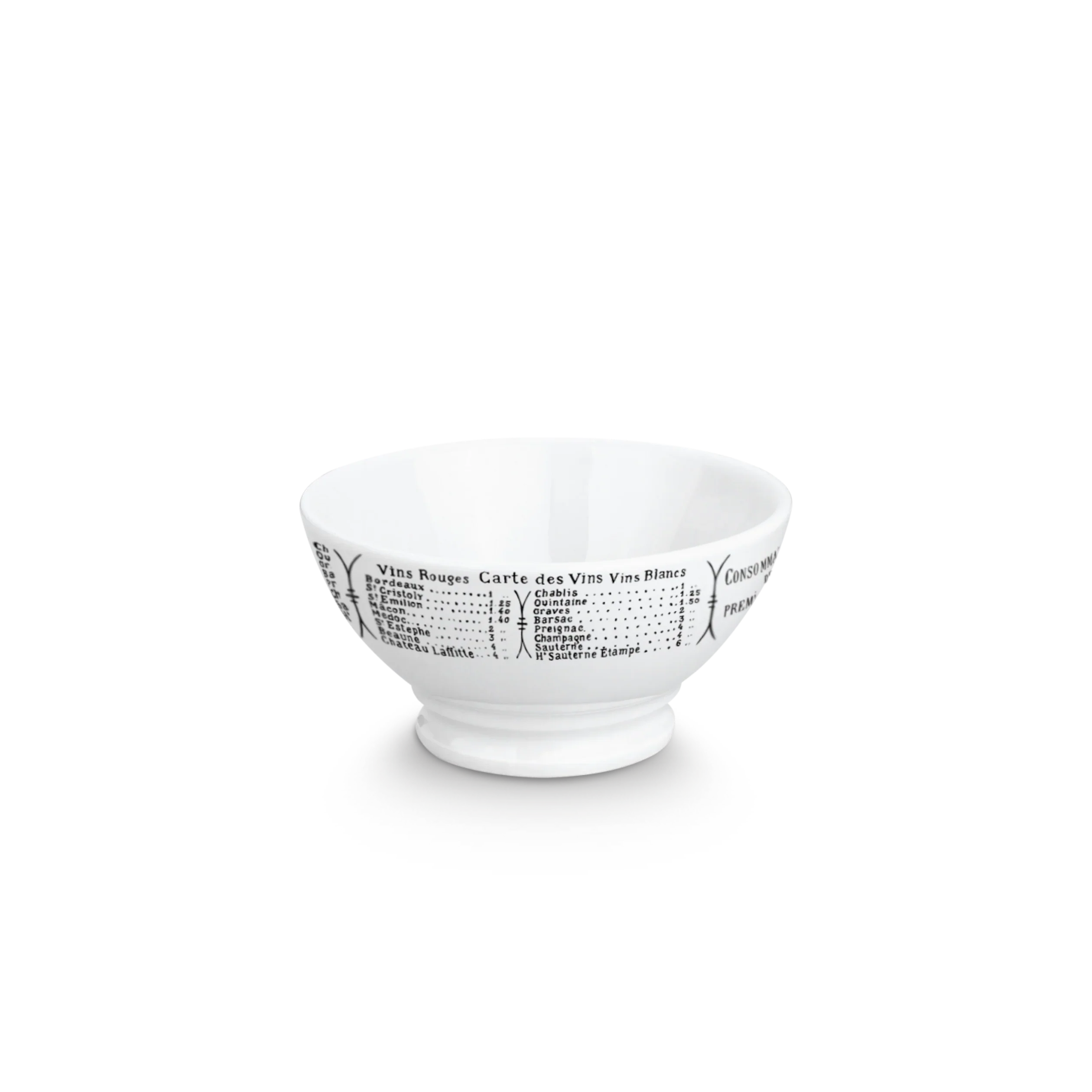 Brasserie Cafe au Lait Bowl, Set of 4 - The Mayfair Hall