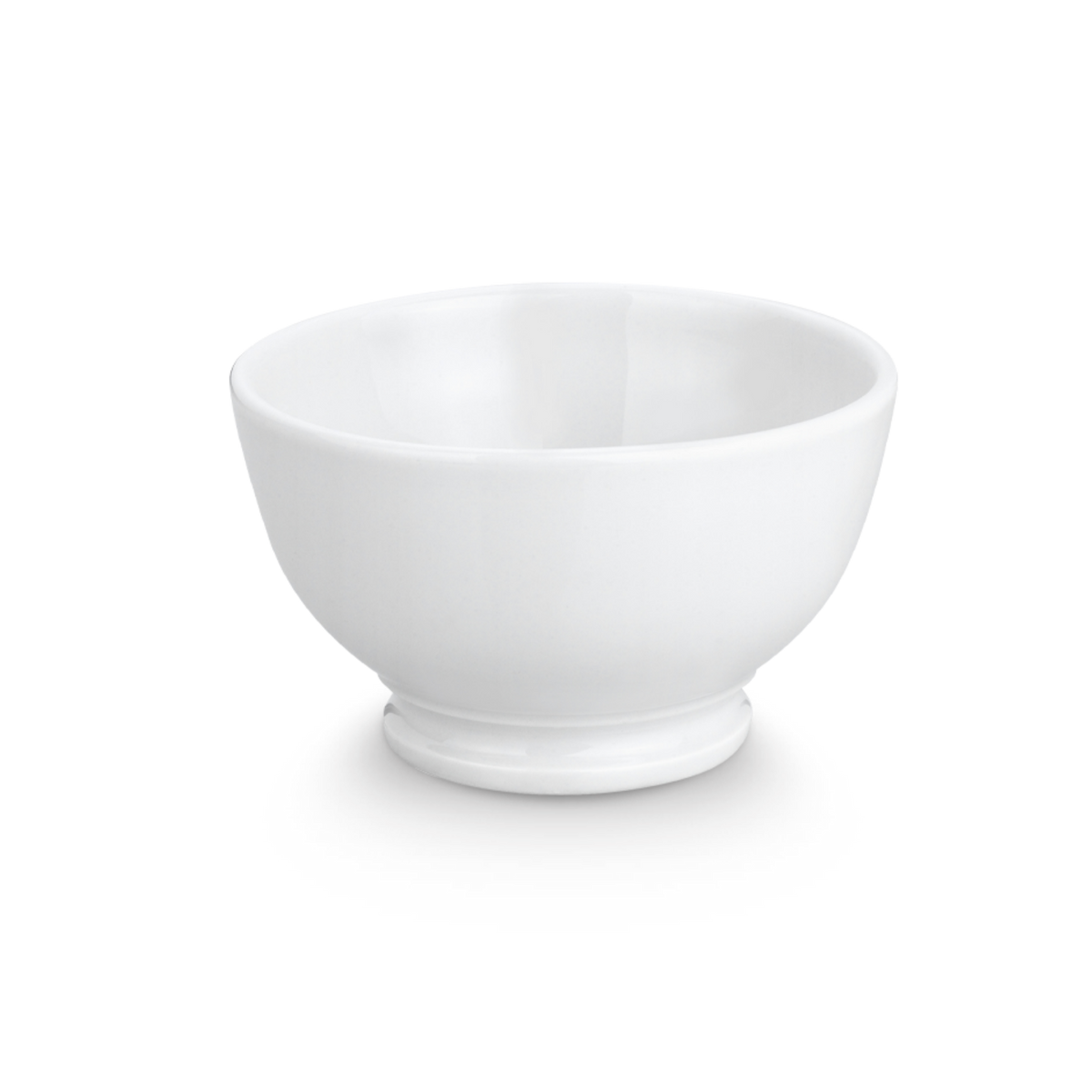 Classic Footed White Porcelain Bowls by Pillivuyt — Set of 4