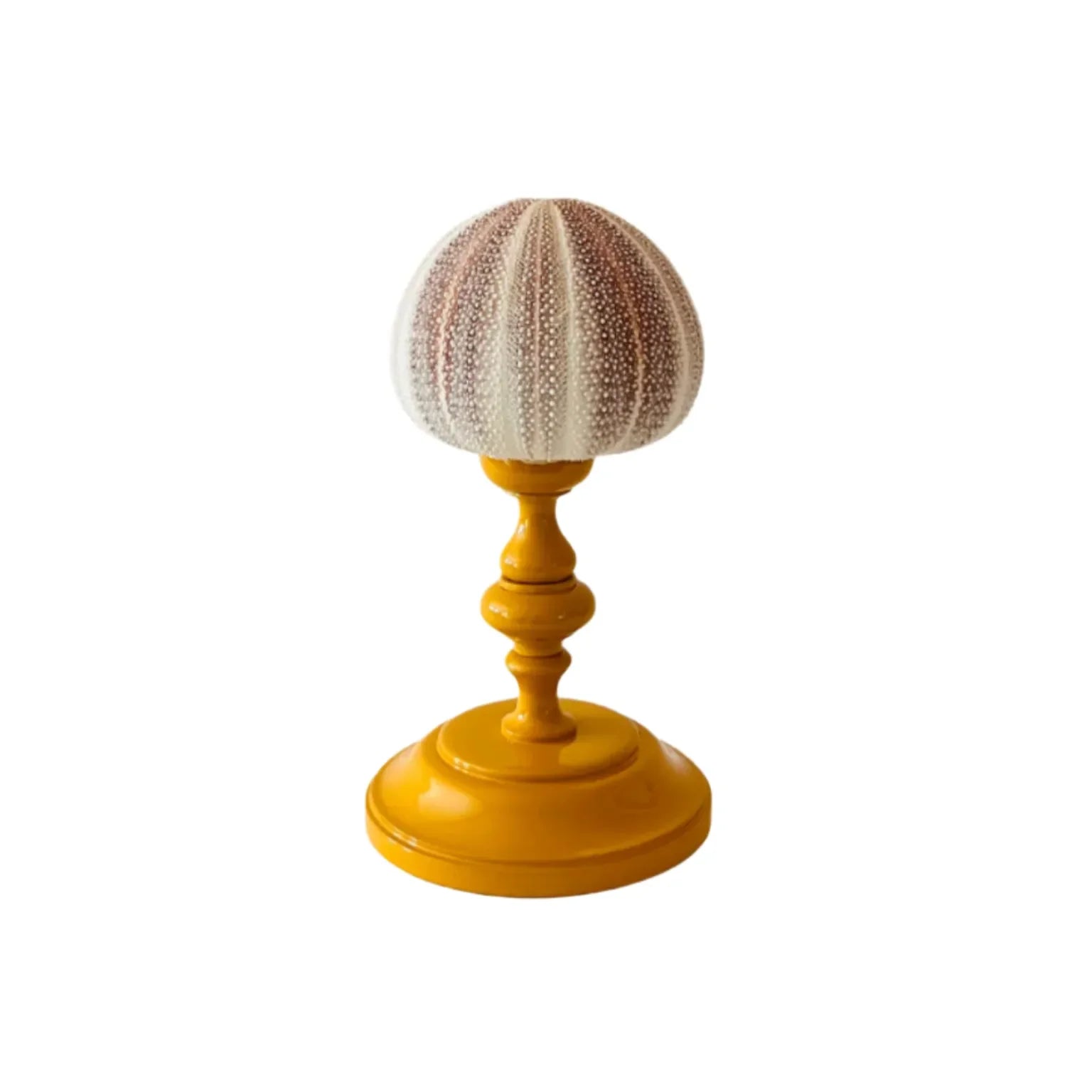 Noto Lacquered Sea Urchin Object, Yellow - The Mayfair Hall