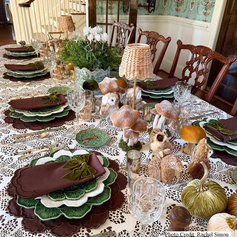 Lillian Placemat in Cocoa (Set of 4)