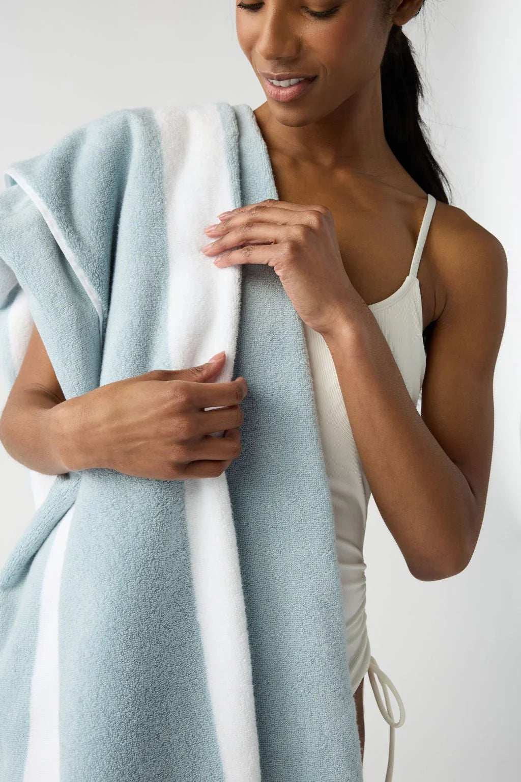 Classic Stripe Resort Towel - The Mayfair Hall