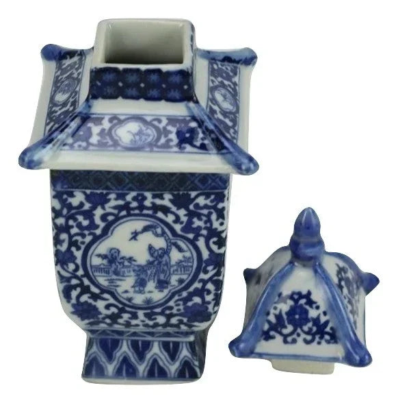 Mini Blue and White Pagodas style 2 - The Mayfair Hall