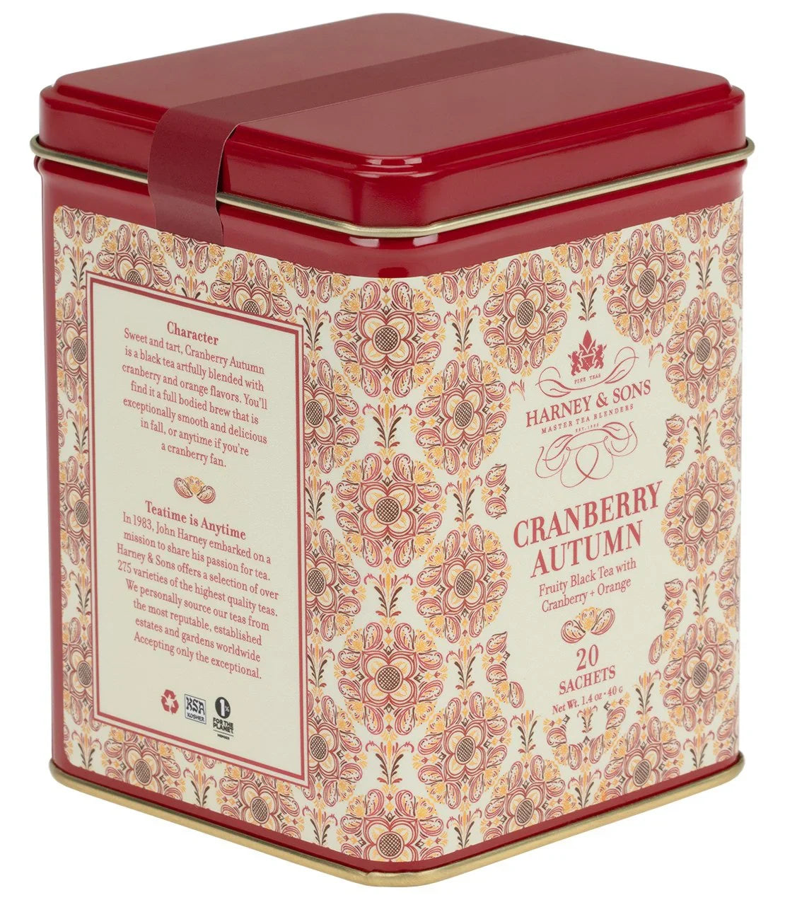 Cranberry Autumn in Tin of 20 Sachets