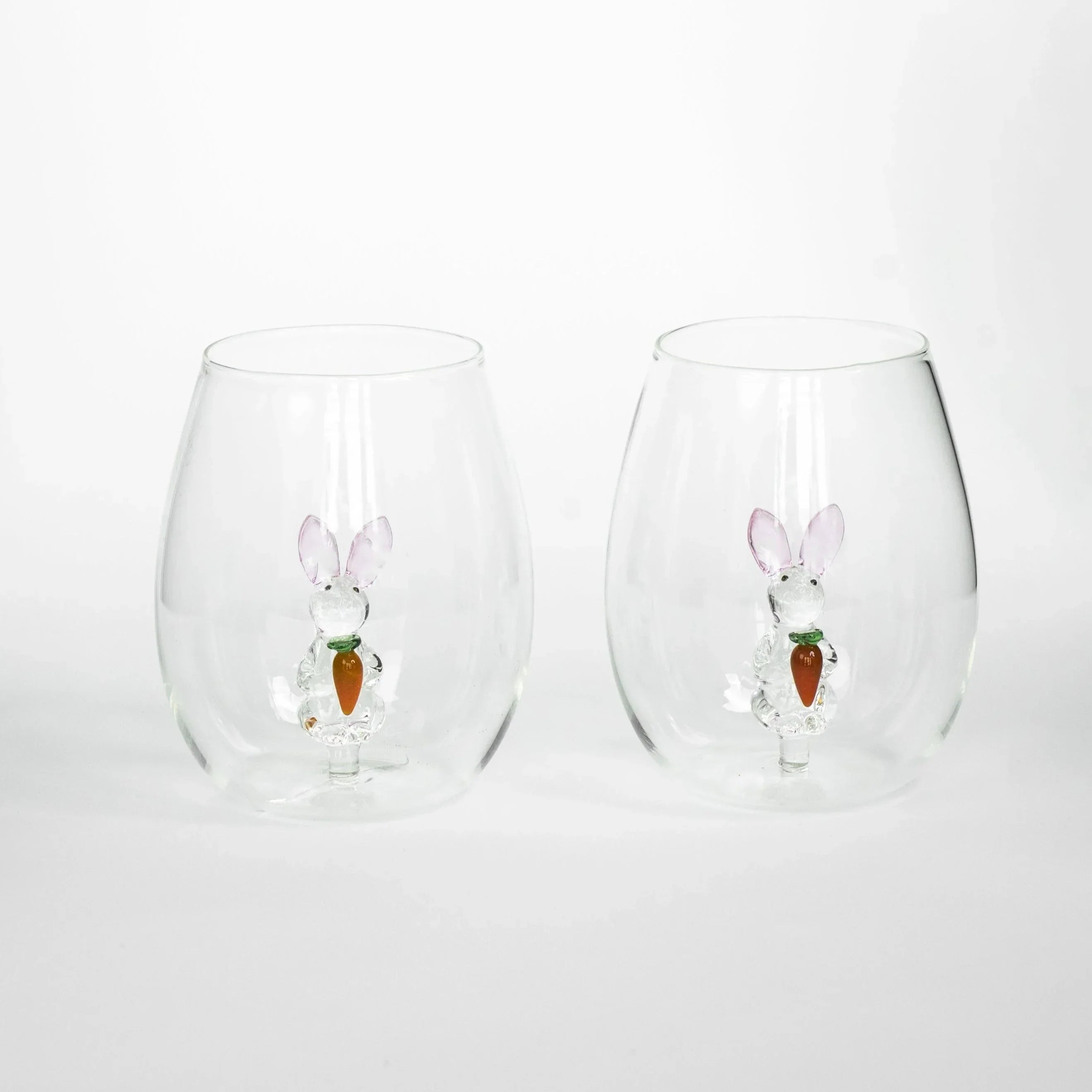 3D Easter Bunny Stemless Glasses - The Mayfair Hall