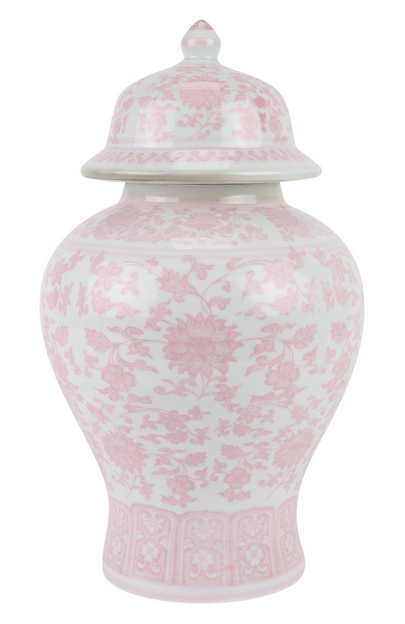 Pink Floral Jar (3 Sizes)